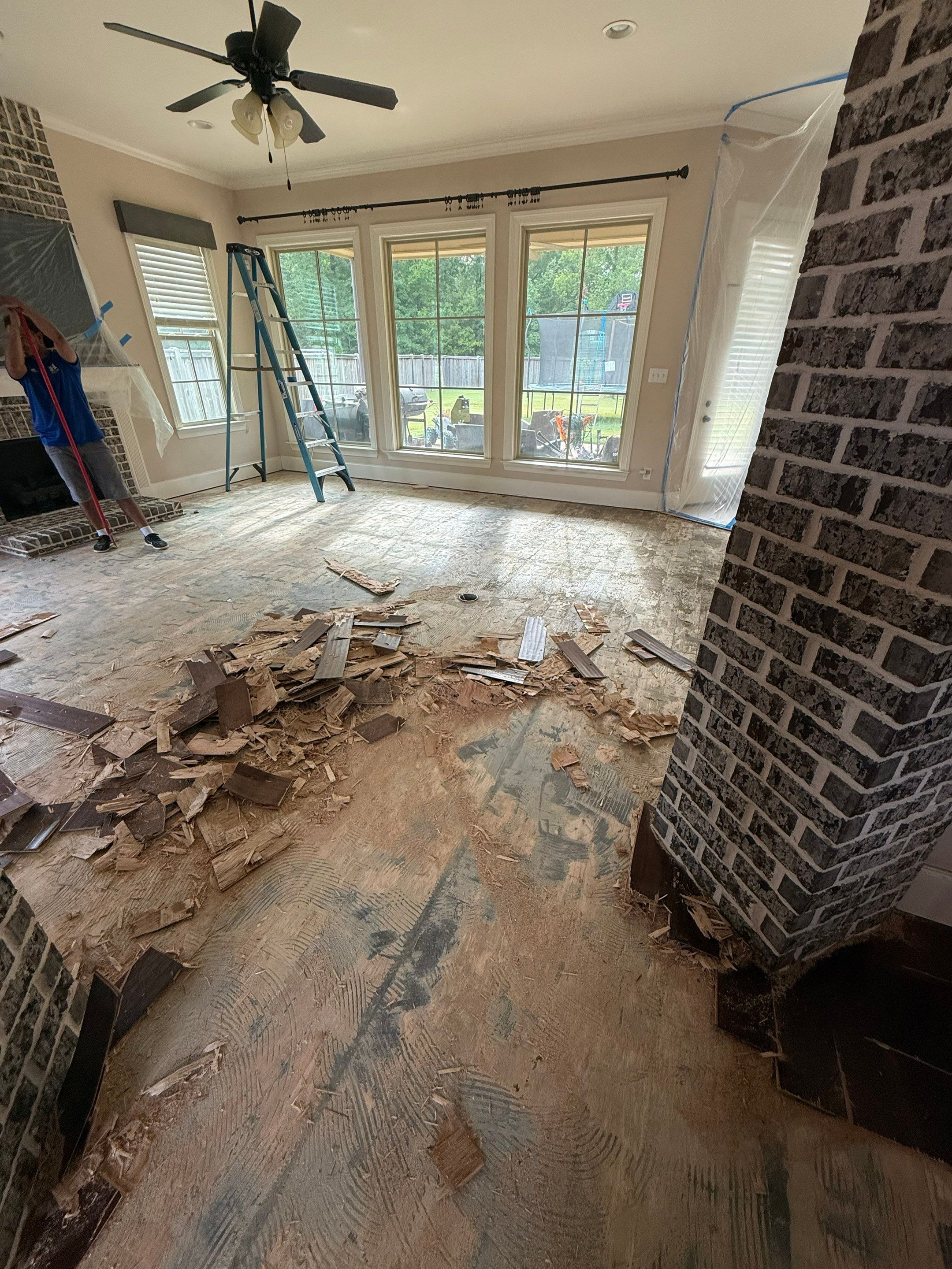 Occupied remodel by Knockout Flooring LLC