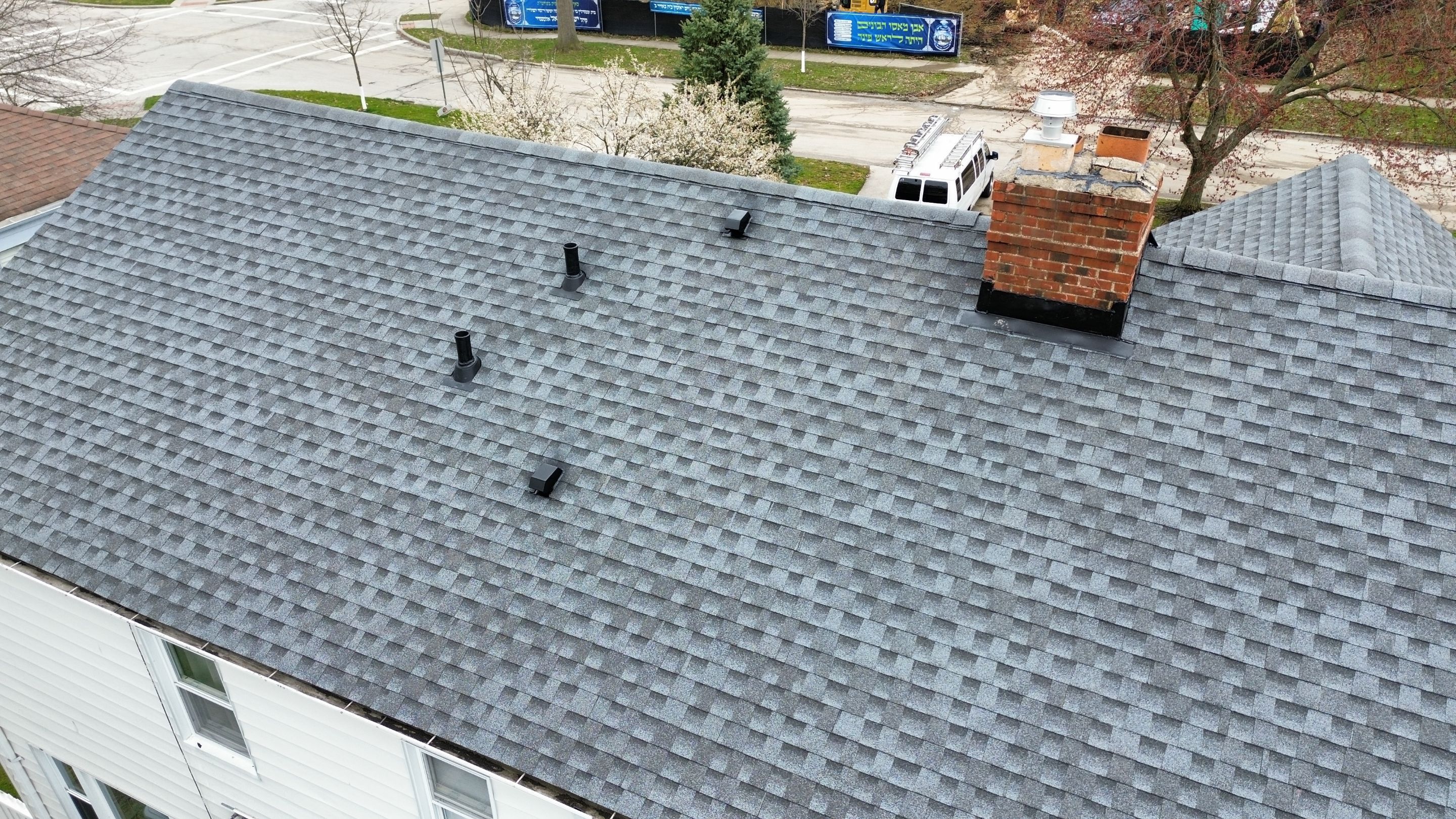 University Heights - Storm Restoration Roof Replacement using GAF HDZ Pewter Gray by Atlas Roofing & Restoration