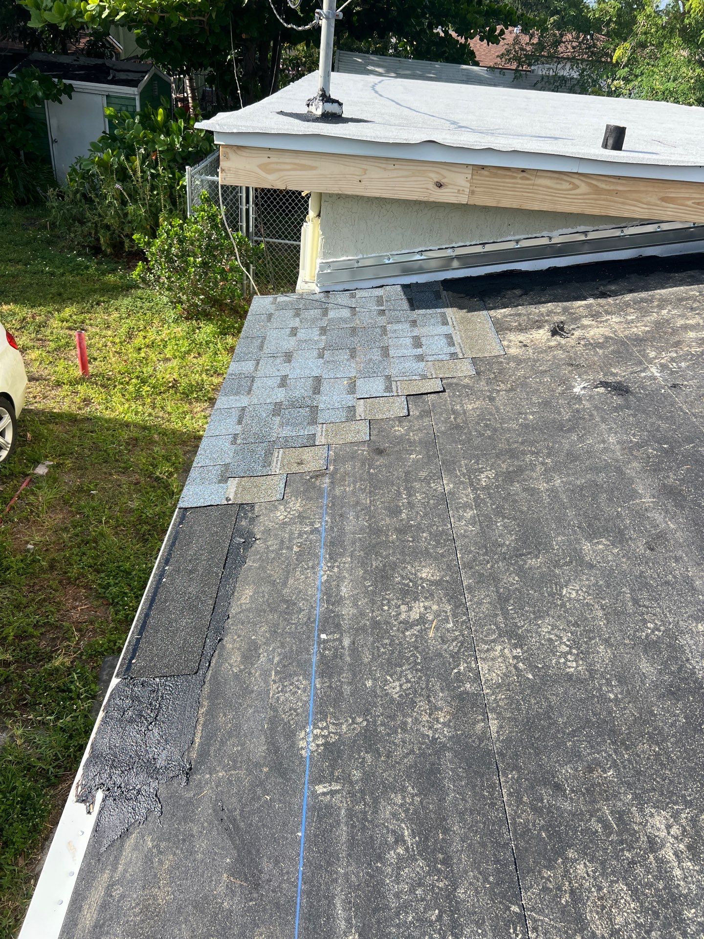 Beautiful Blue Shingle Re-Roof in Hollywood! by First Due Roofing