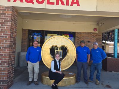 Restuarant Landscape Installation and Parking Lot Islands in Lenexa
