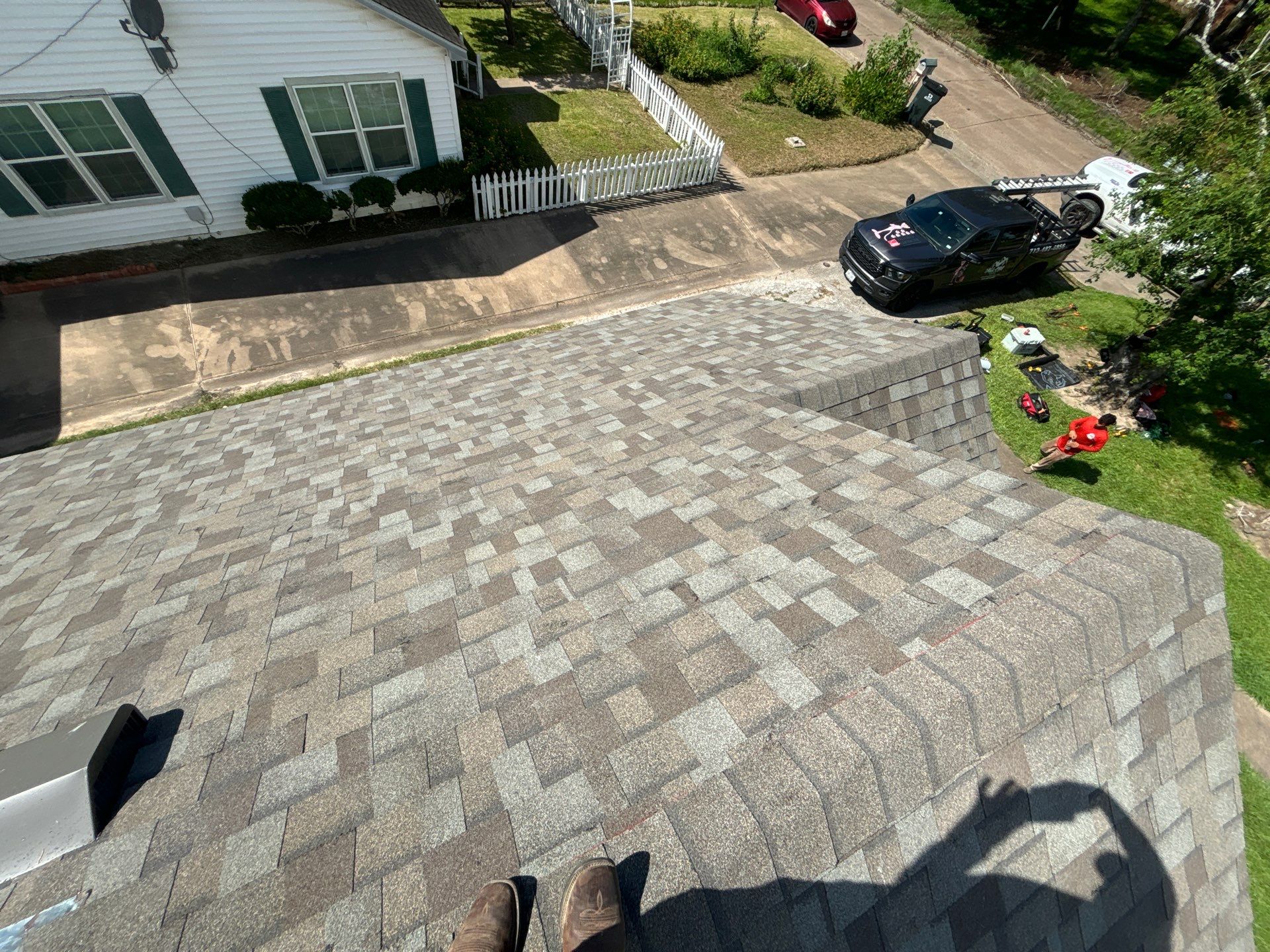 Residential Roofing Repair using Owen's Corning Duration (Lifetime) Shingles by Roof Repair Company