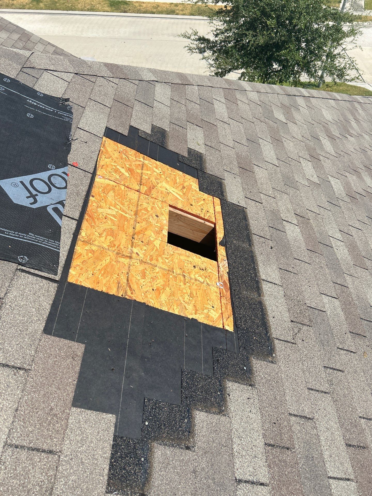 Hail Damage using Owen's Corning Duration (Lifetime) Shingles by Roof Repair Company