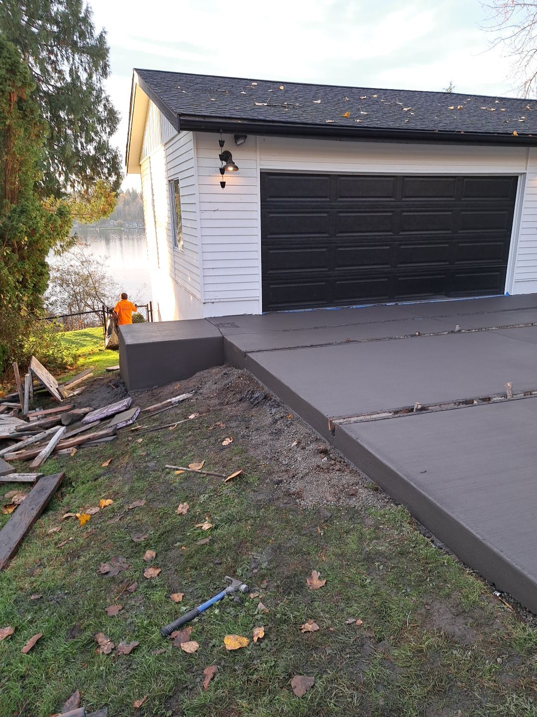 Raphil Haswega Concrete Driveway  by Jireh Asphalt & Concrete Inc 