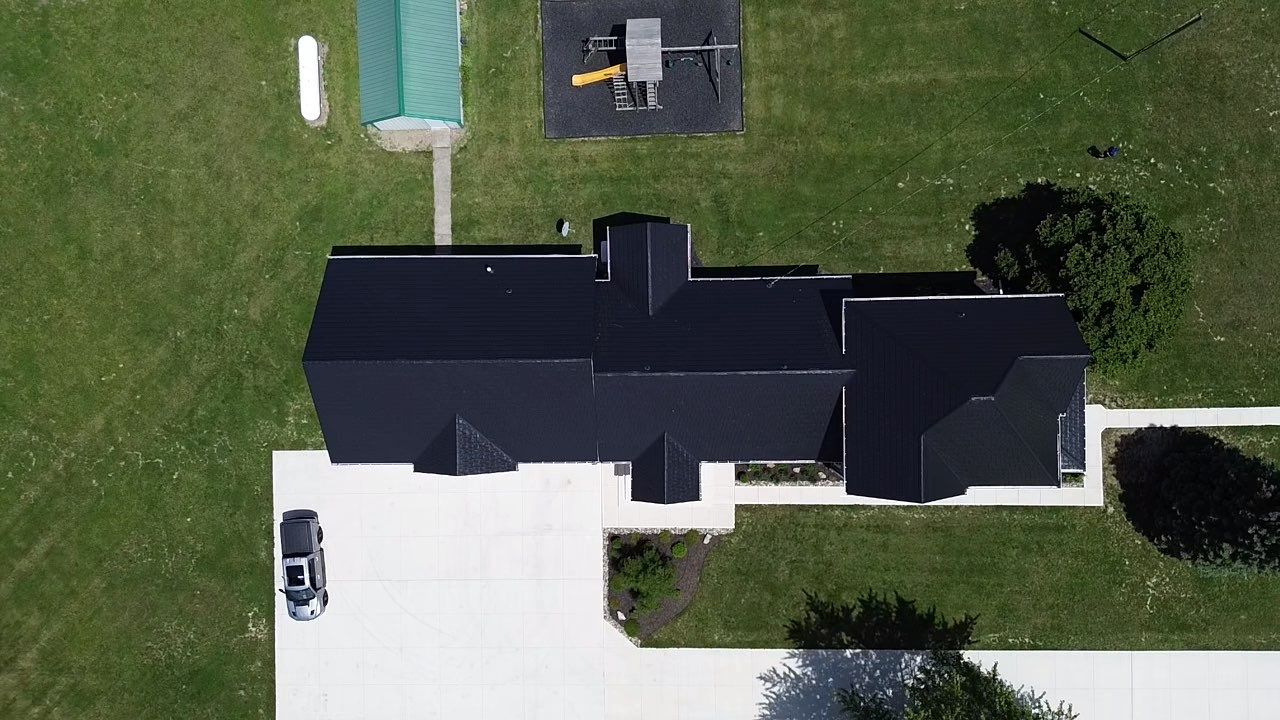 Historic Metal Slate Roof Restoration in Elwood, IN by 4Ever Metal Roofing