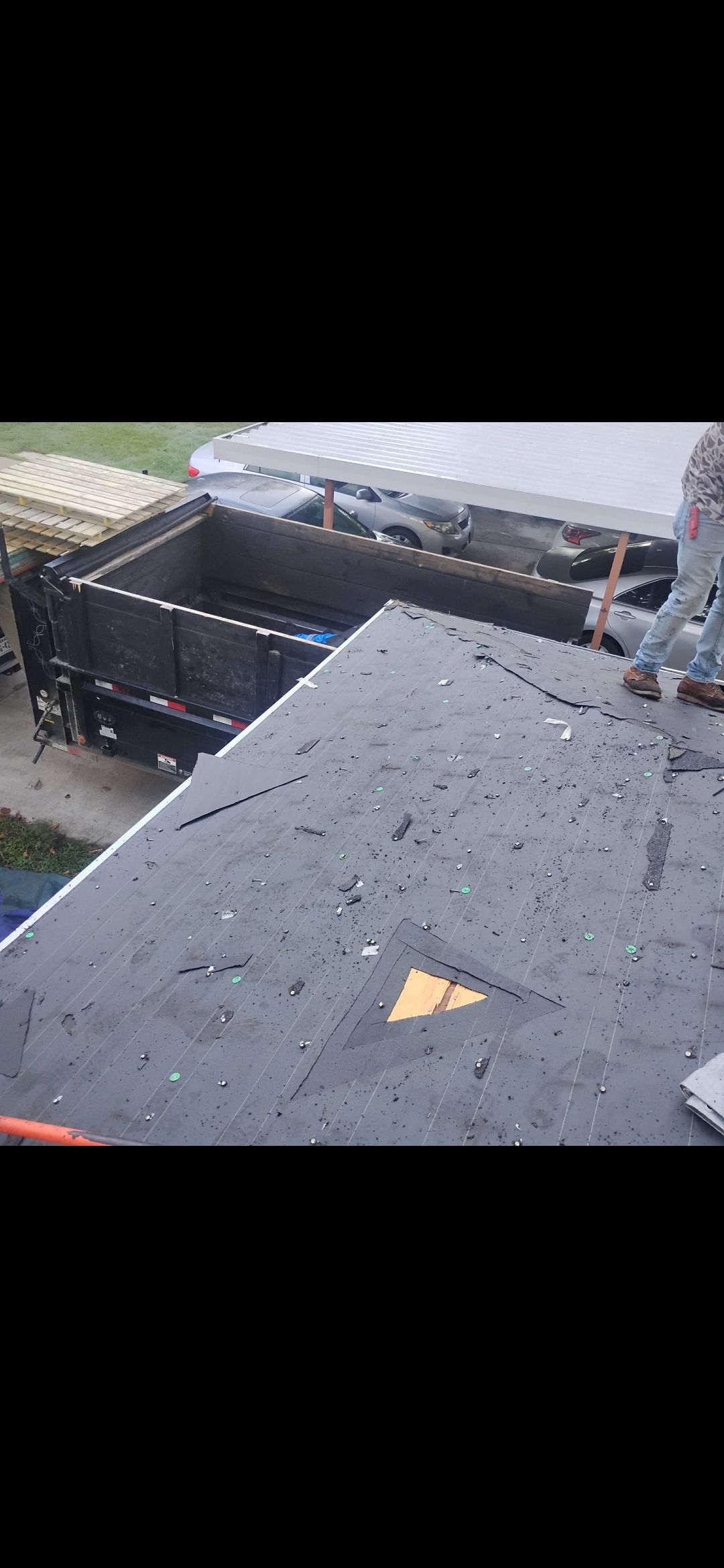 Reroof with Panels by Berry Good Roofing