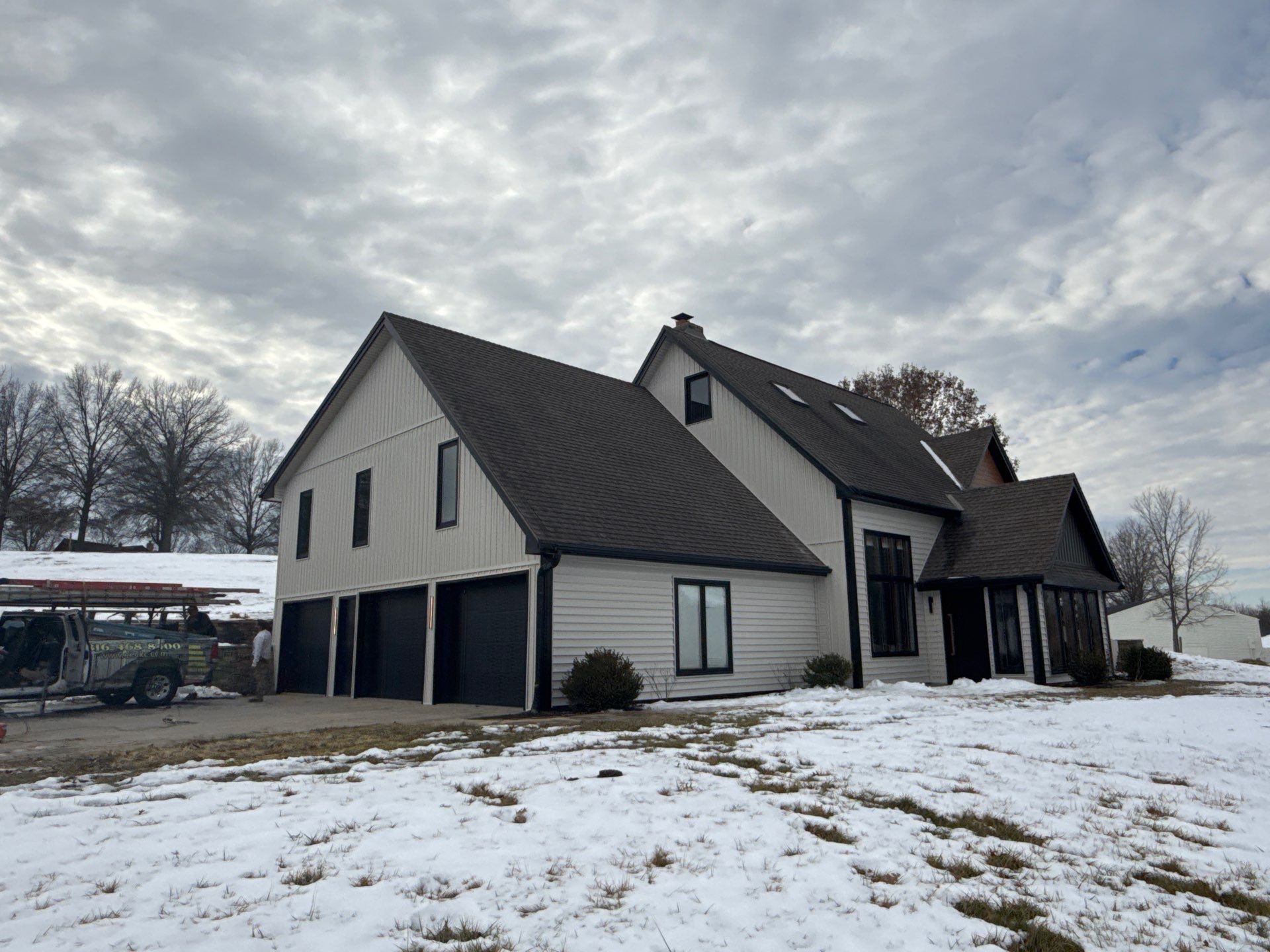 Craneboard Siding and Cedar Renditions Installation in Liberty Mo  by EEC  Windows, Siding & Roofing 