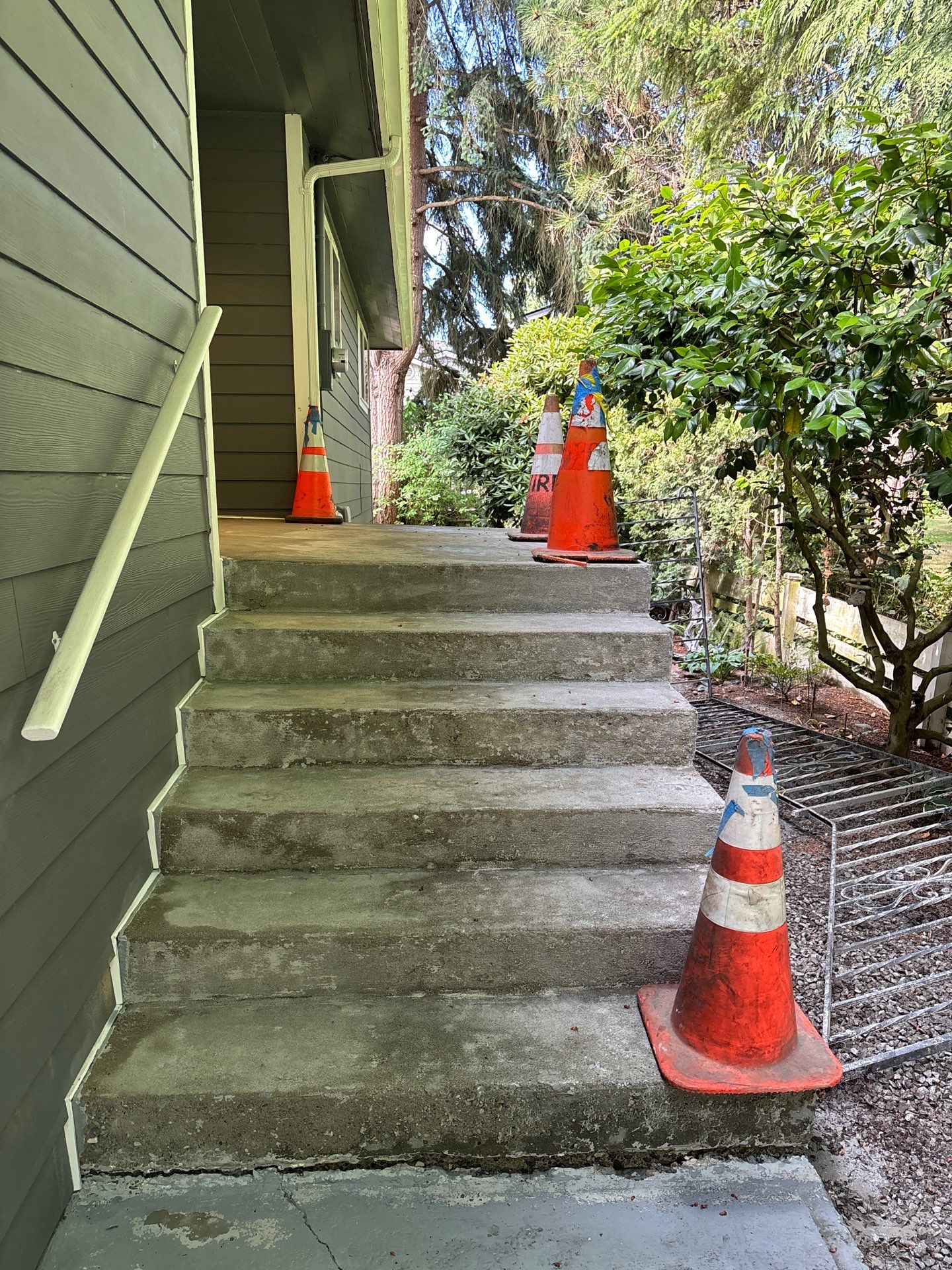 Epoxy Stairs & Sealcoat Driveway Application by Jireh Asphalt & Concrete Inc 