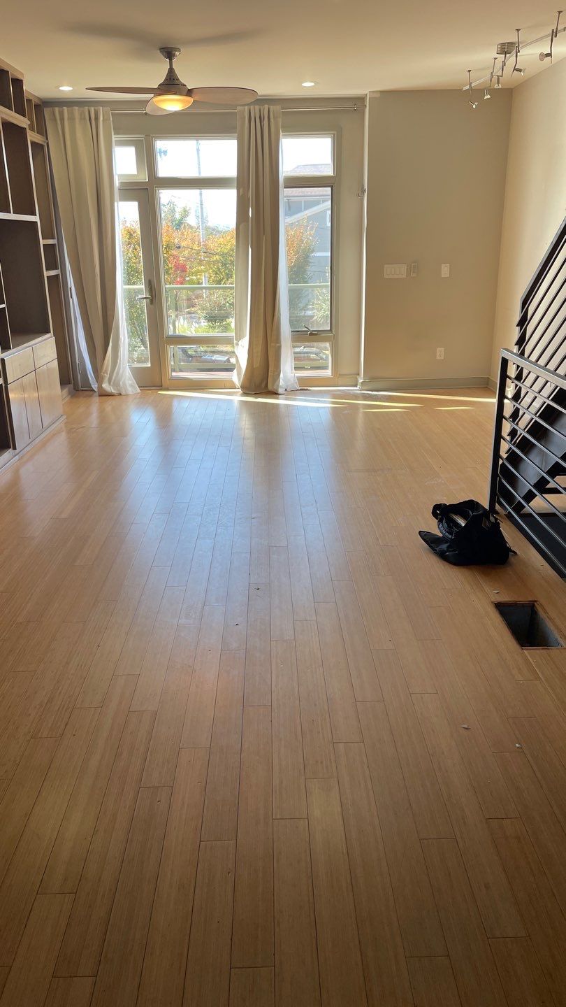 Solid Bamboo Refinish by Footprints Floors of East Atlanta