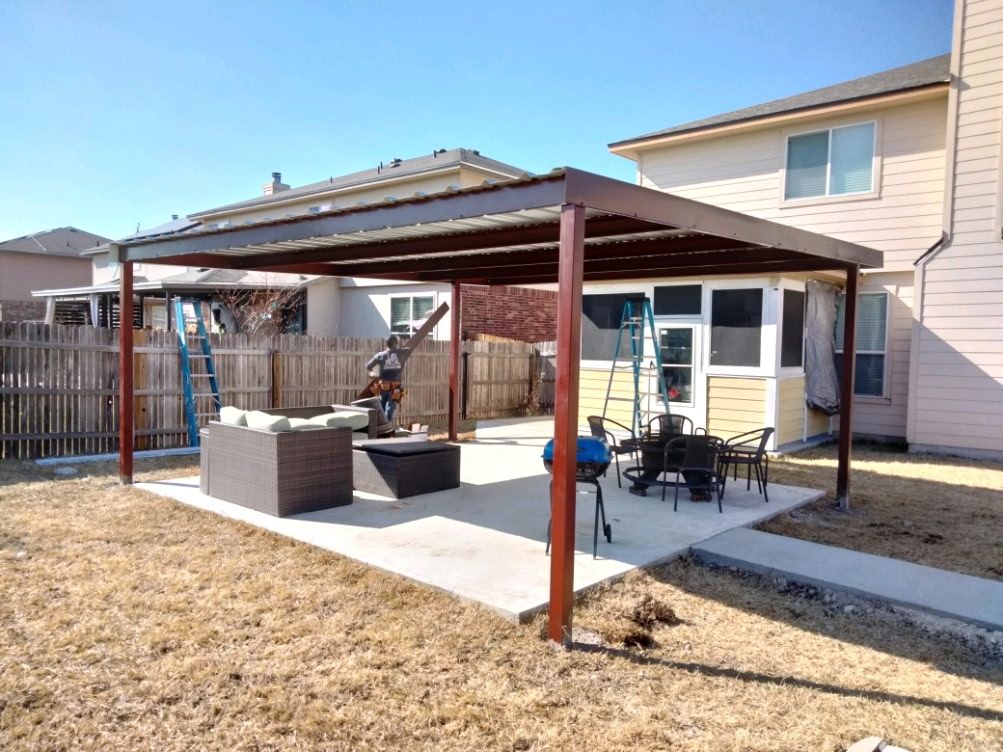 Carports, Metal Patio Covers, Barns, Shops, and more by REPS Austin Area Roofer
