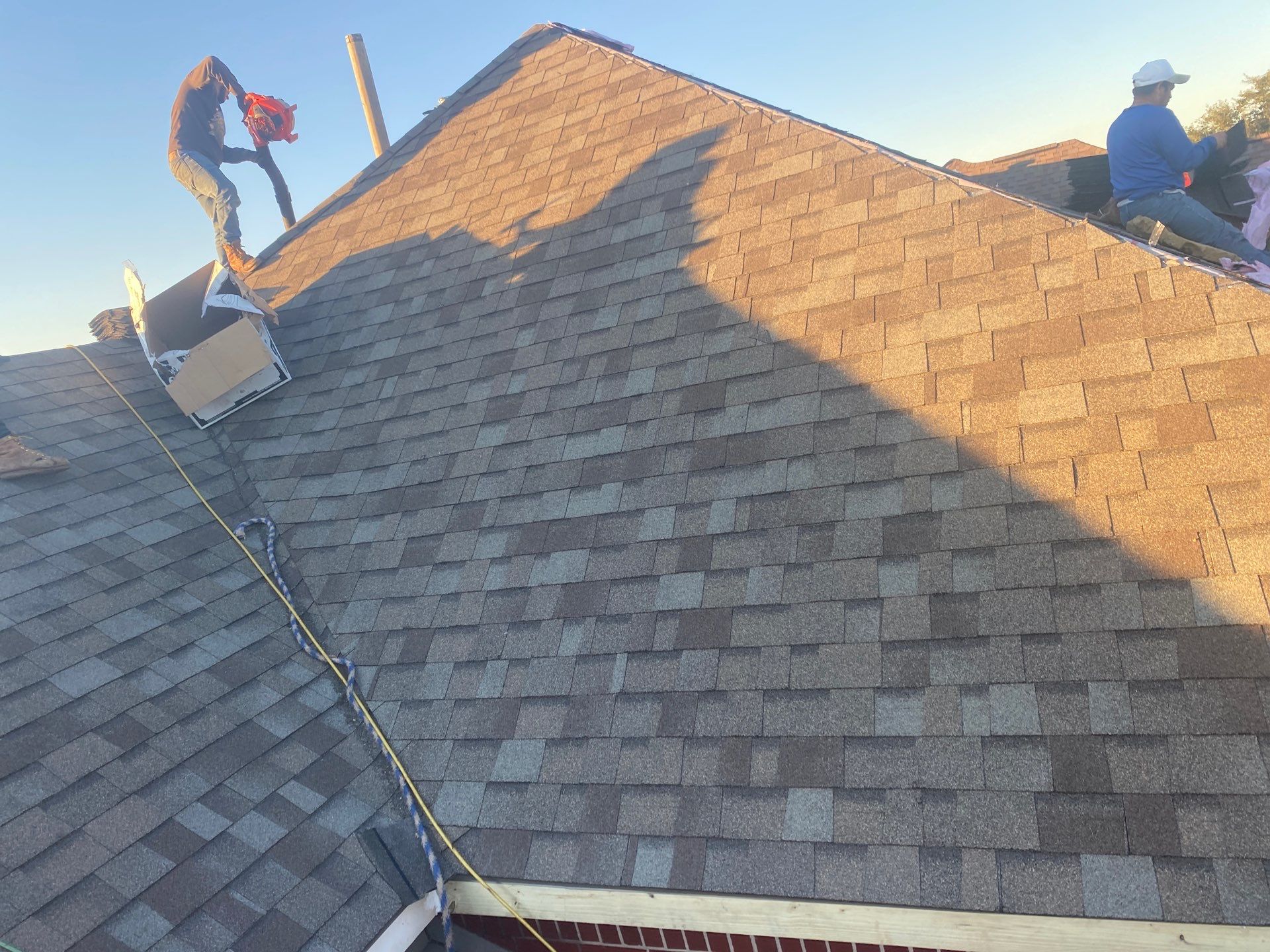 Residential Roofing Installation using Owen's Corning Duration (Lifetime) Shingles by Roof Repair Company