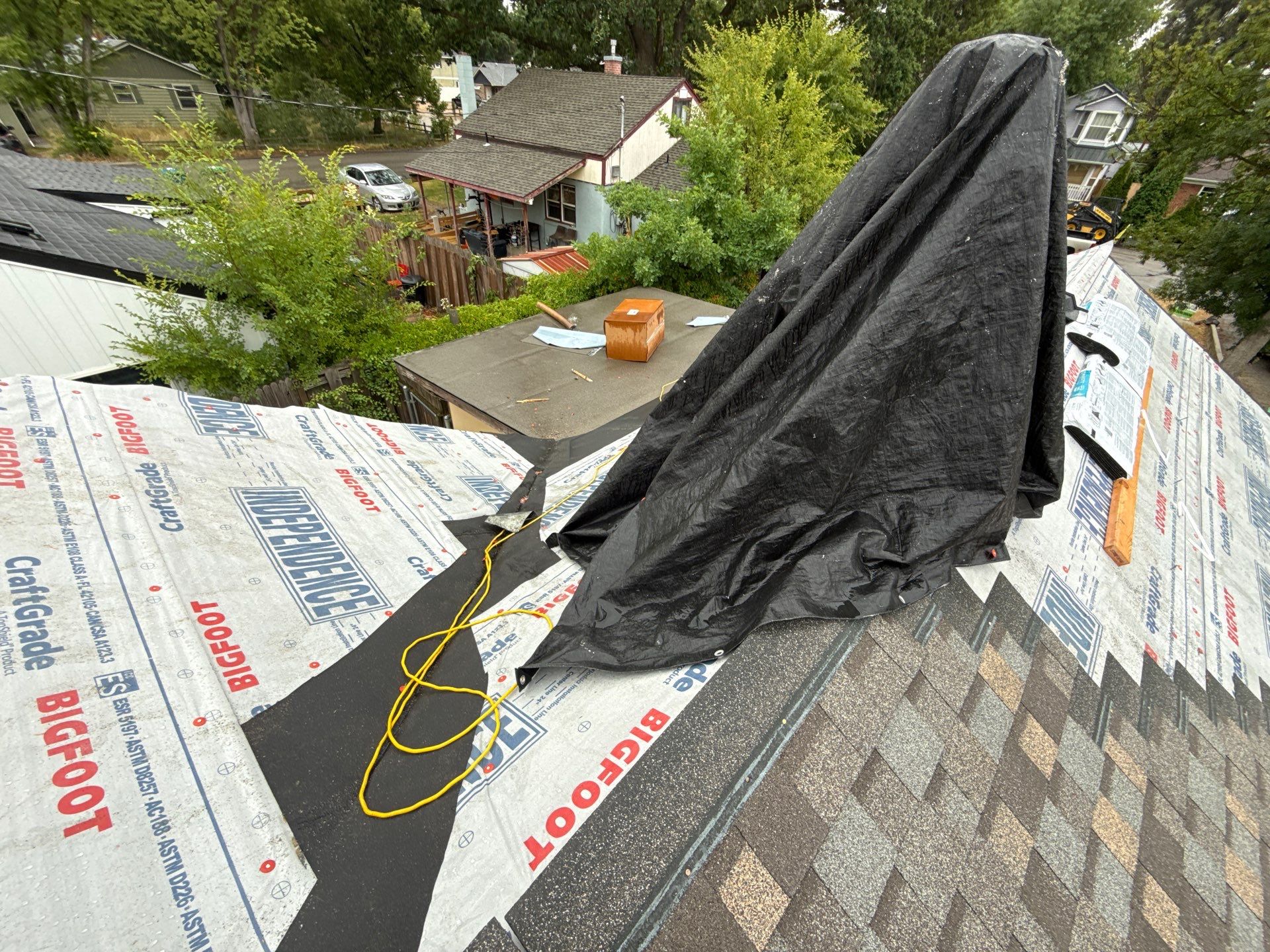 Residential Roof Replacement and Eave Repair in Boise, Idaho by Olive Roofing