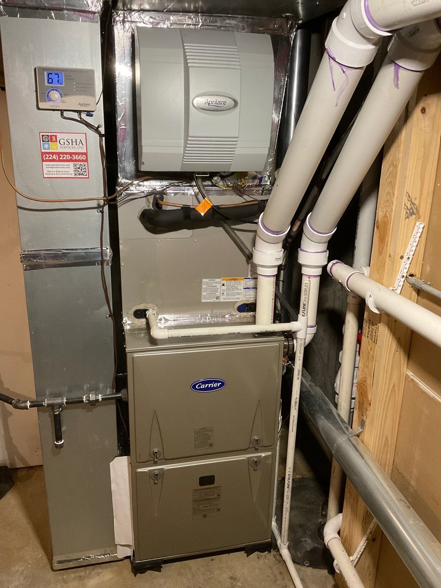 Carrier HVAC Installation and Air Duct Cleaning Services by GSHA Services LTD