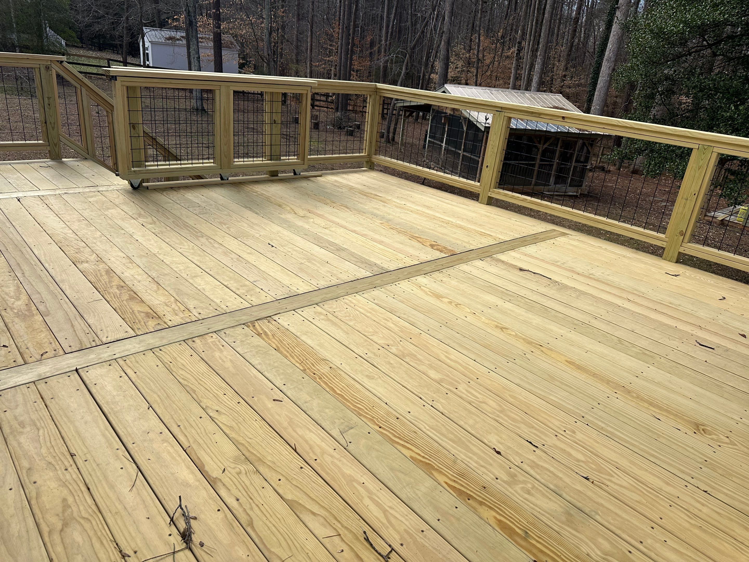 Deck using Wood Sealant by DuraSeal