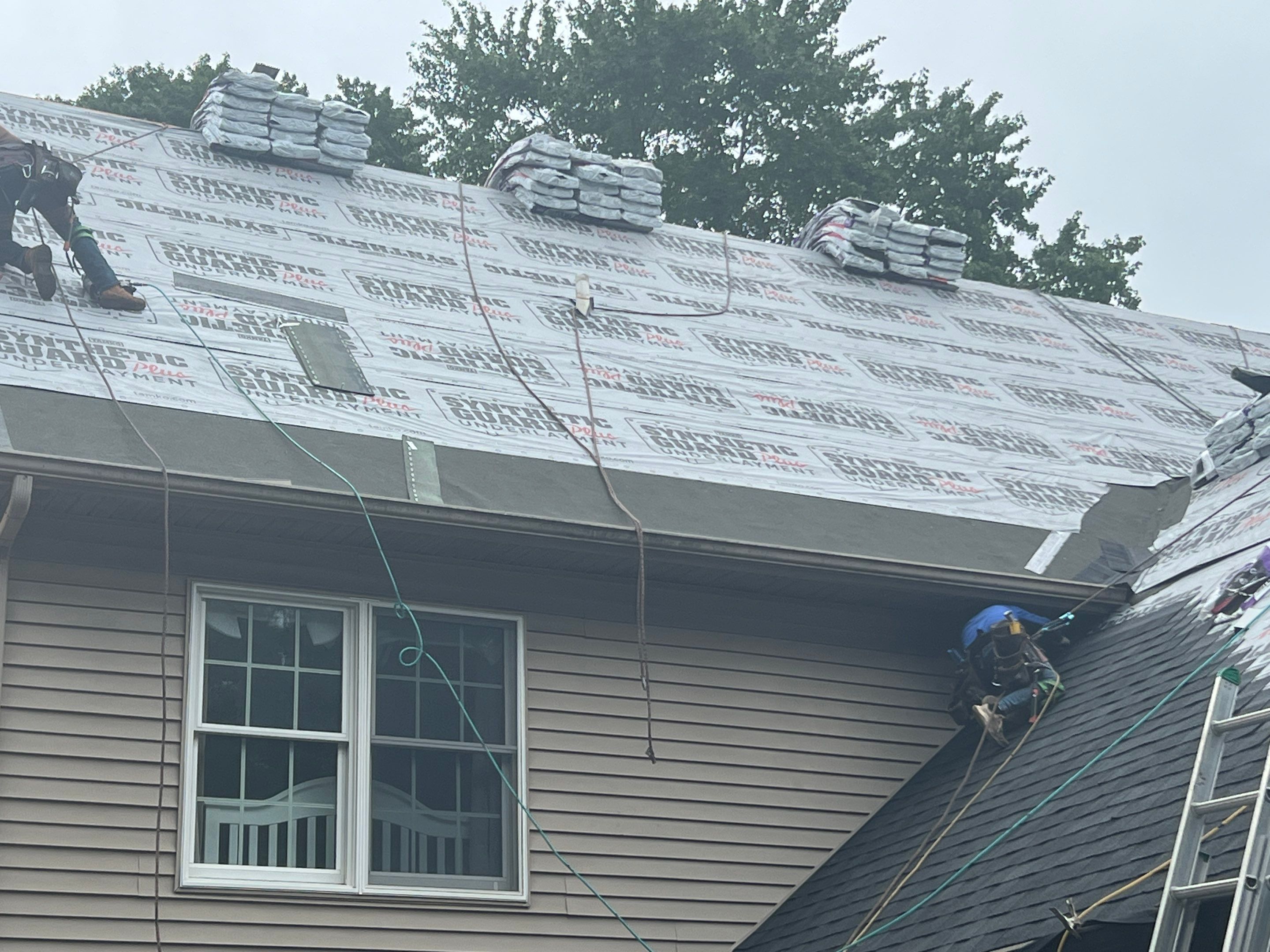 Architectural Shingle Roof Replacement for Salisbury Residence by First Chesapeake Roofing