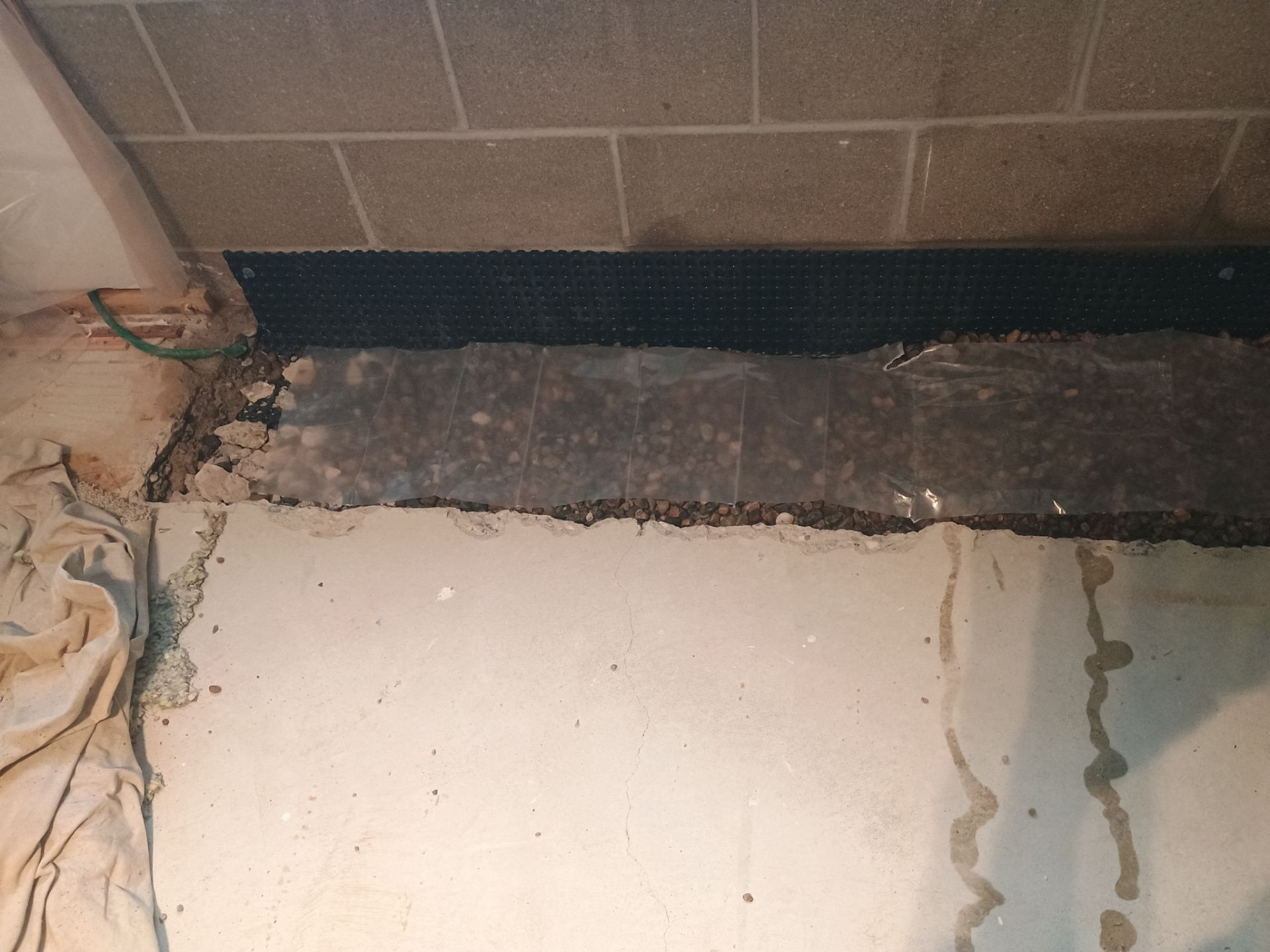 Optimizing Rob & Sue's Existing Waterproofing System by Waterproofing Northeast