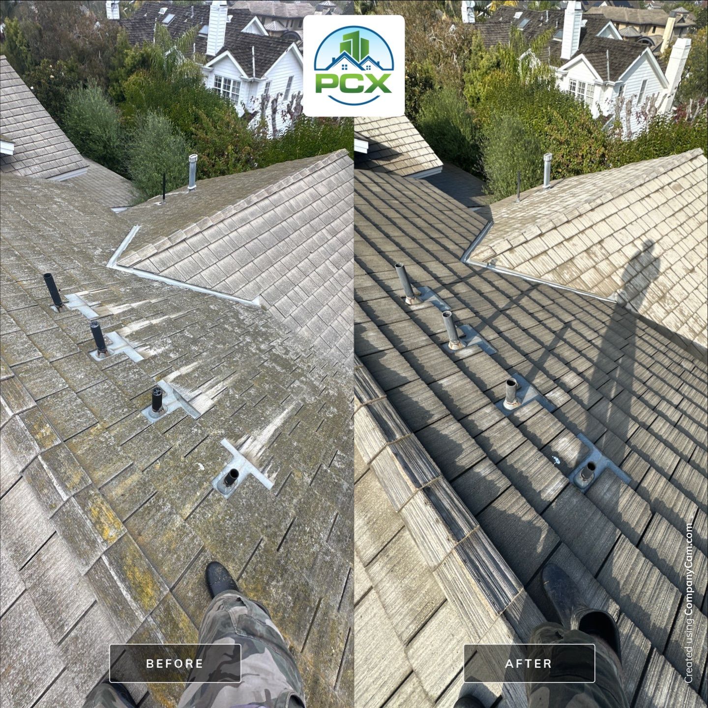 Orange County Roof Washing in Newport Beach by Property Cleaning Experts, LLC