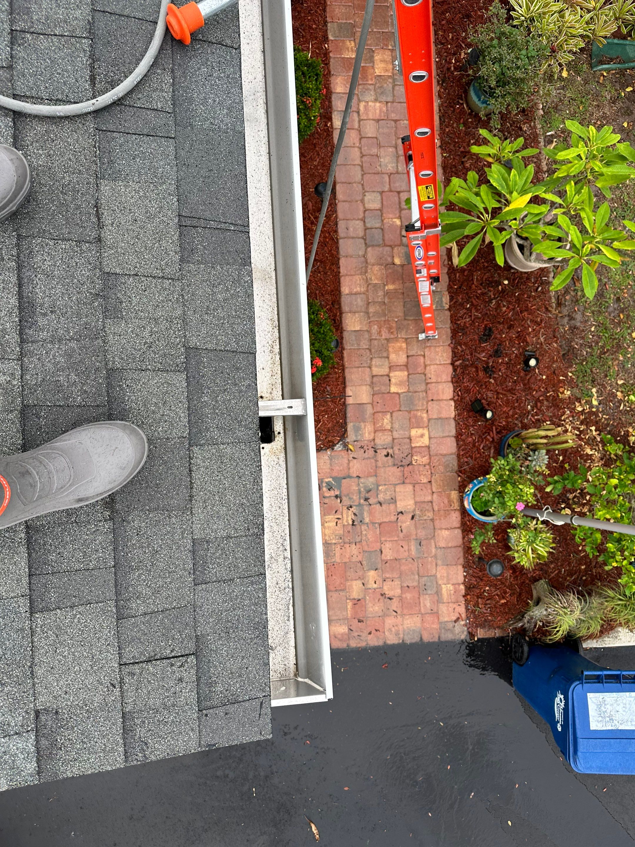 Gutter Cleaning and House Washing Services  by Sunshine AquaWash
