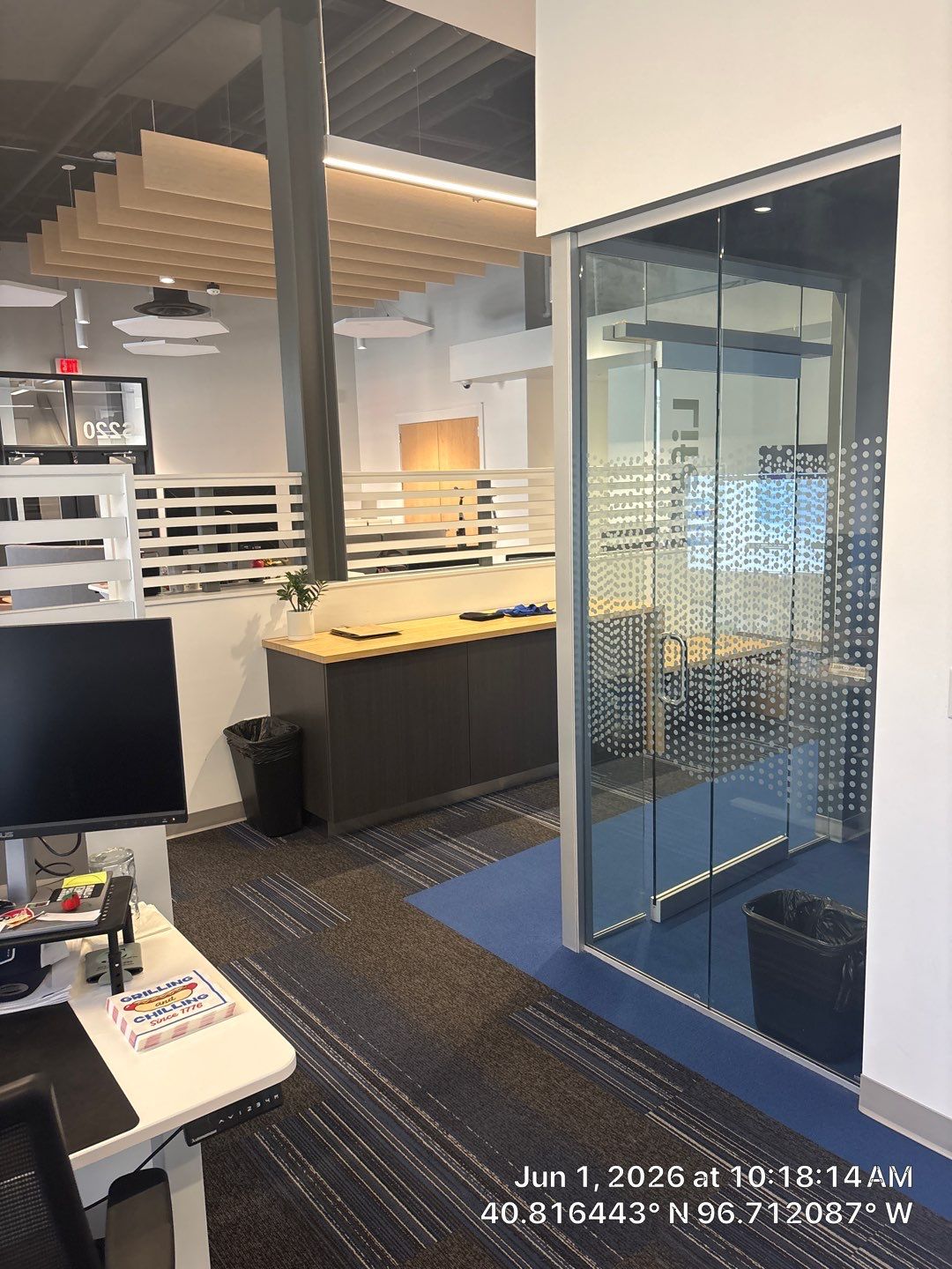 Modern Commercial Office Renovation with Glass Partitions in Lincoln by CompanyCam Sales Demo
