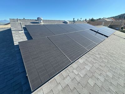 17-Panel Solar System and Battery Backup in Hacienda Heights
