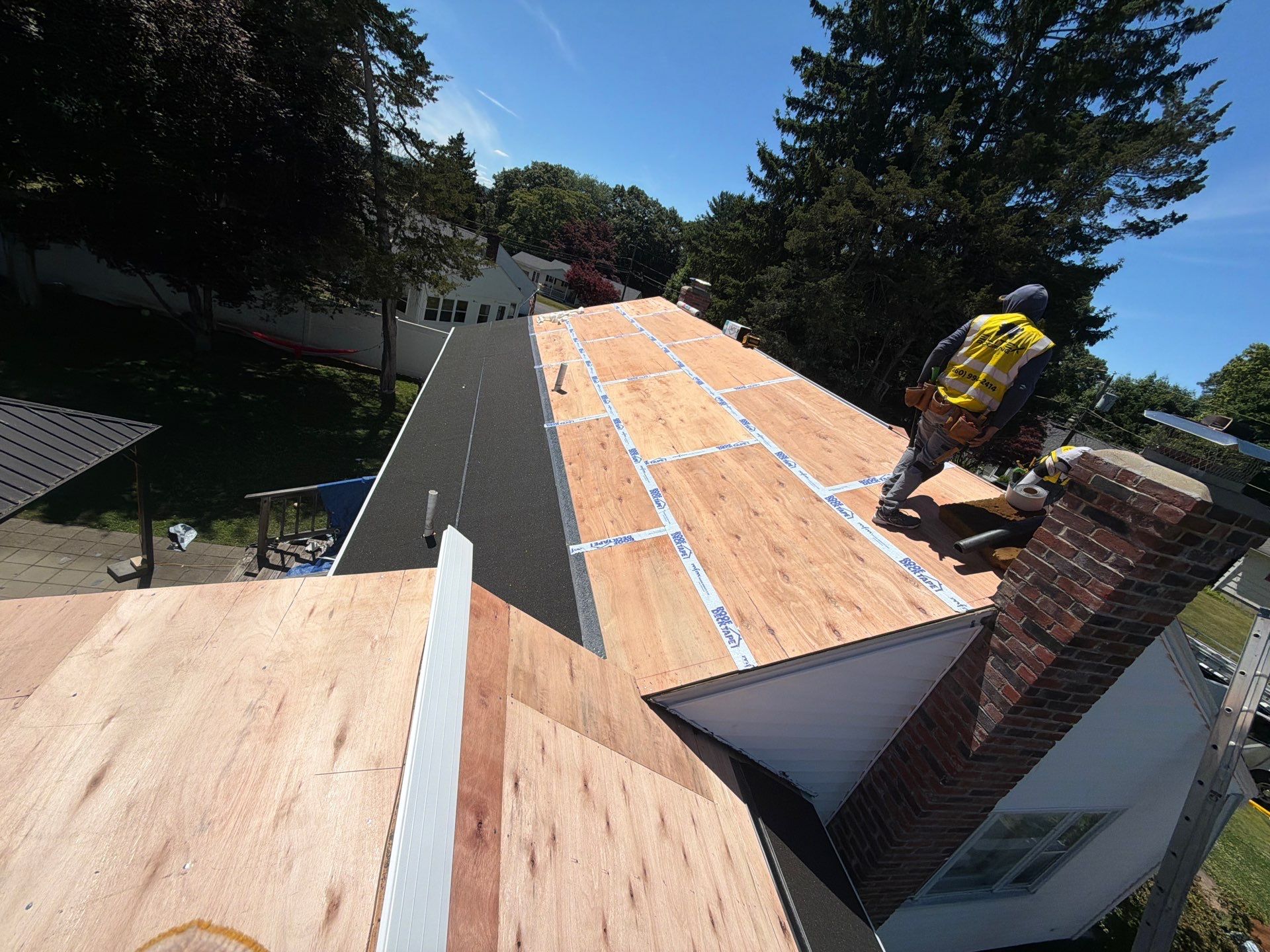 Project in Southington, CT by Elitex Roofing