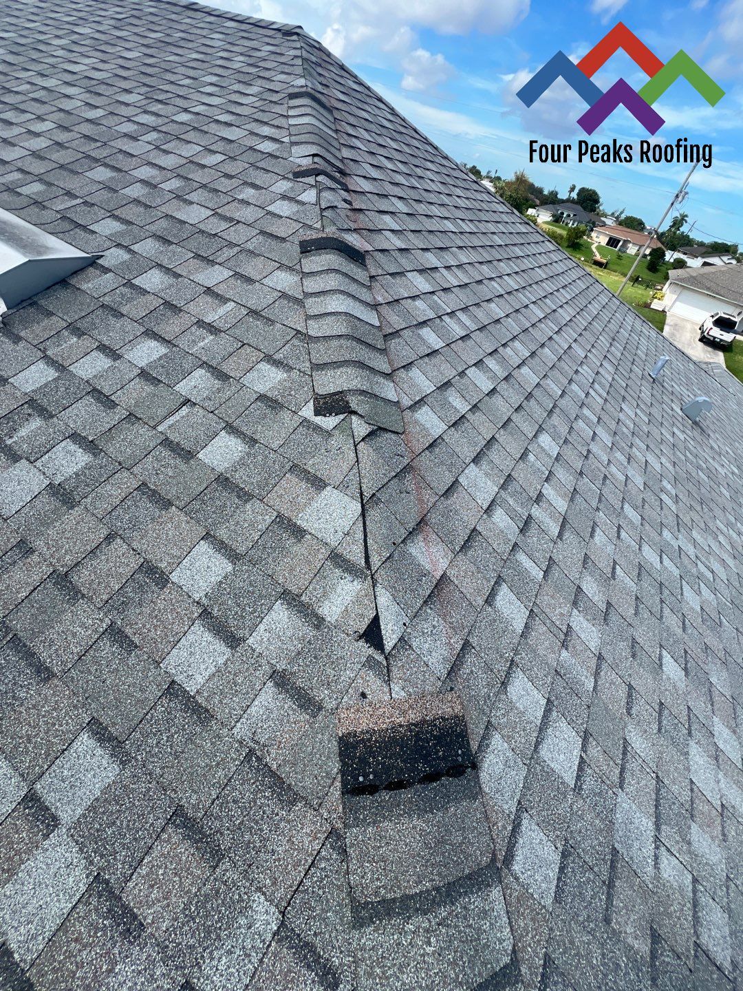 Storm Damage Roof Repair by Four Peaks Roofing