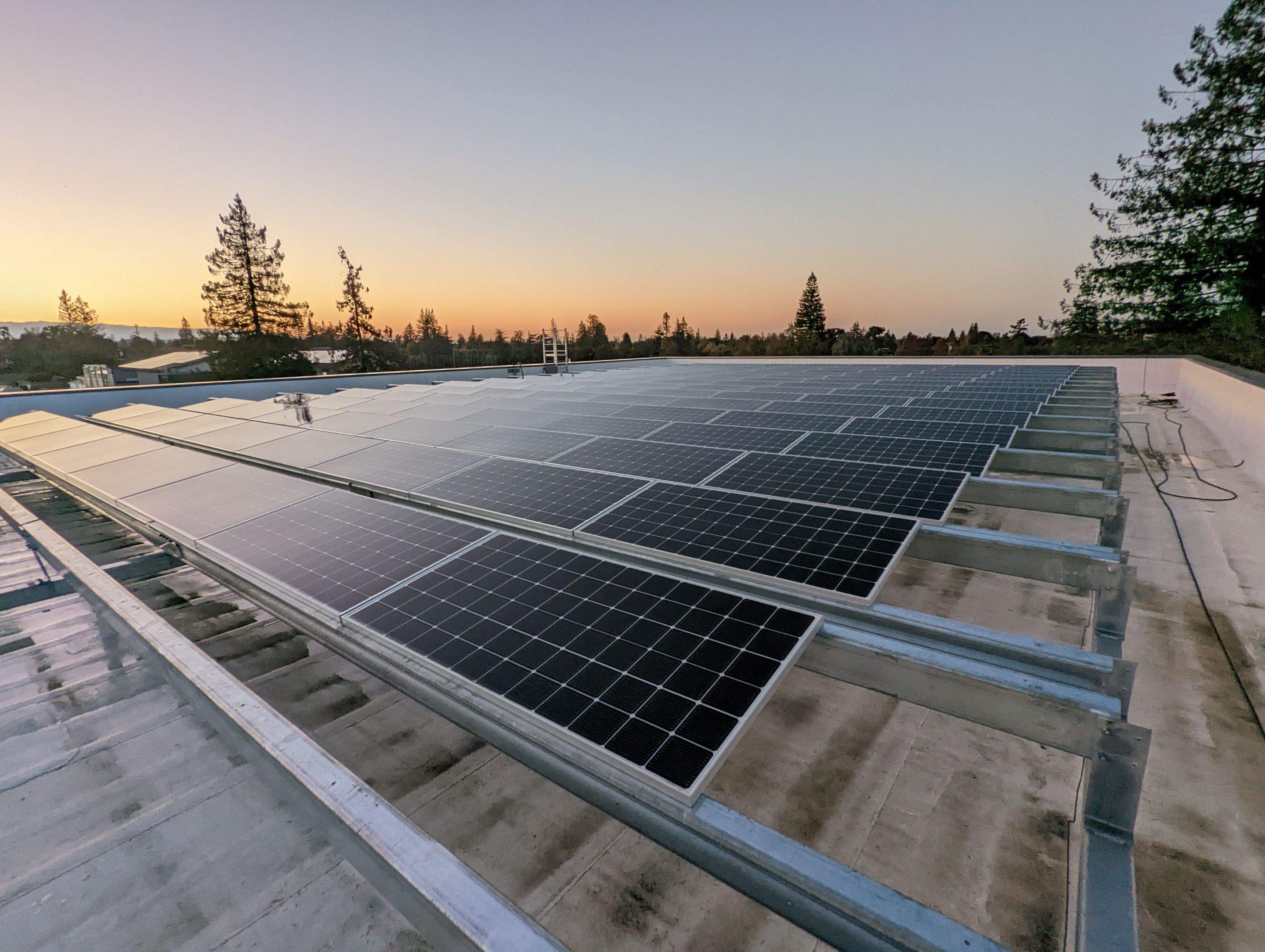 Los Alots Commercial Solar Panel Cleaning by All One Solar Shine