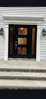 Modern Front Entry Door and Interior Door Replacement in Dunkirk