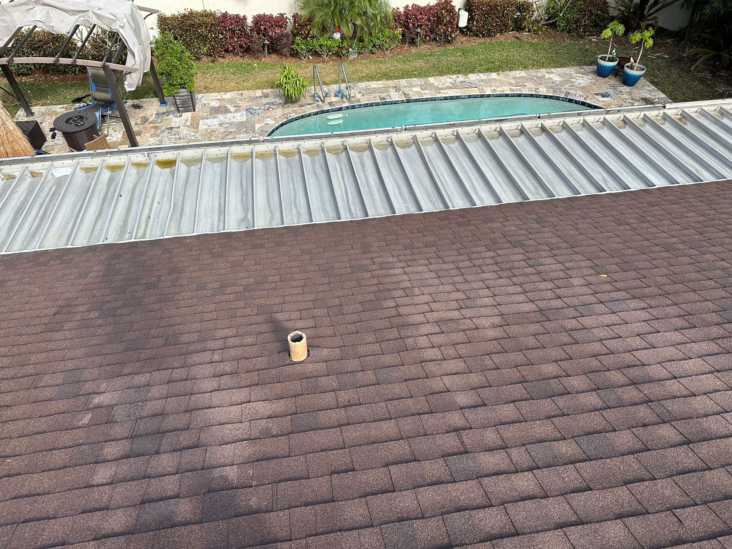 Roof Cleaning Service & Travertine Paver Cleaning by Sunshine AquaWash