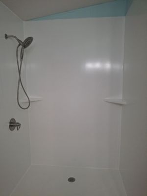 Tub to walk-in shower in Lockhart