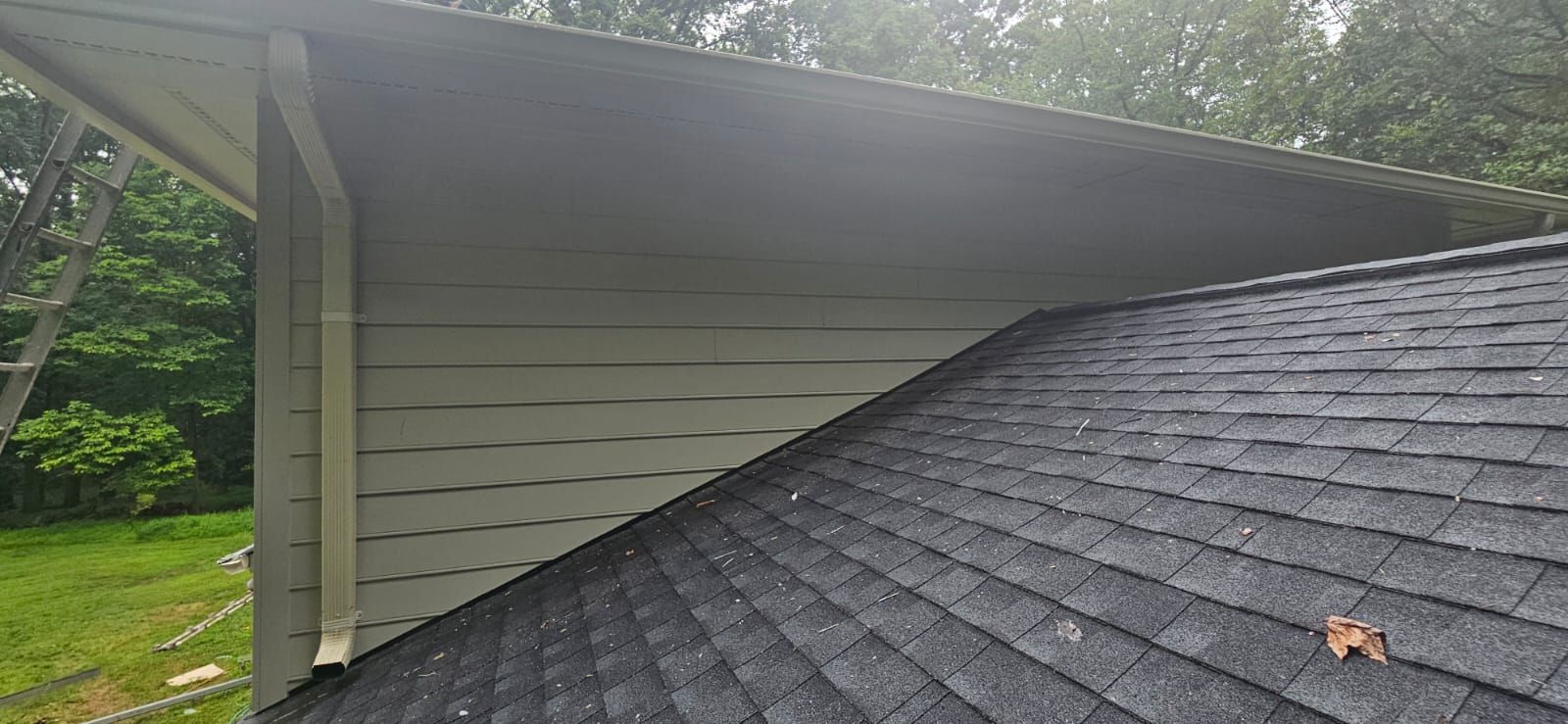 Great Falls: Siding Replacement with James Hardie Statement Beaded Plank in Cobblestone by RM Banning, Inc.