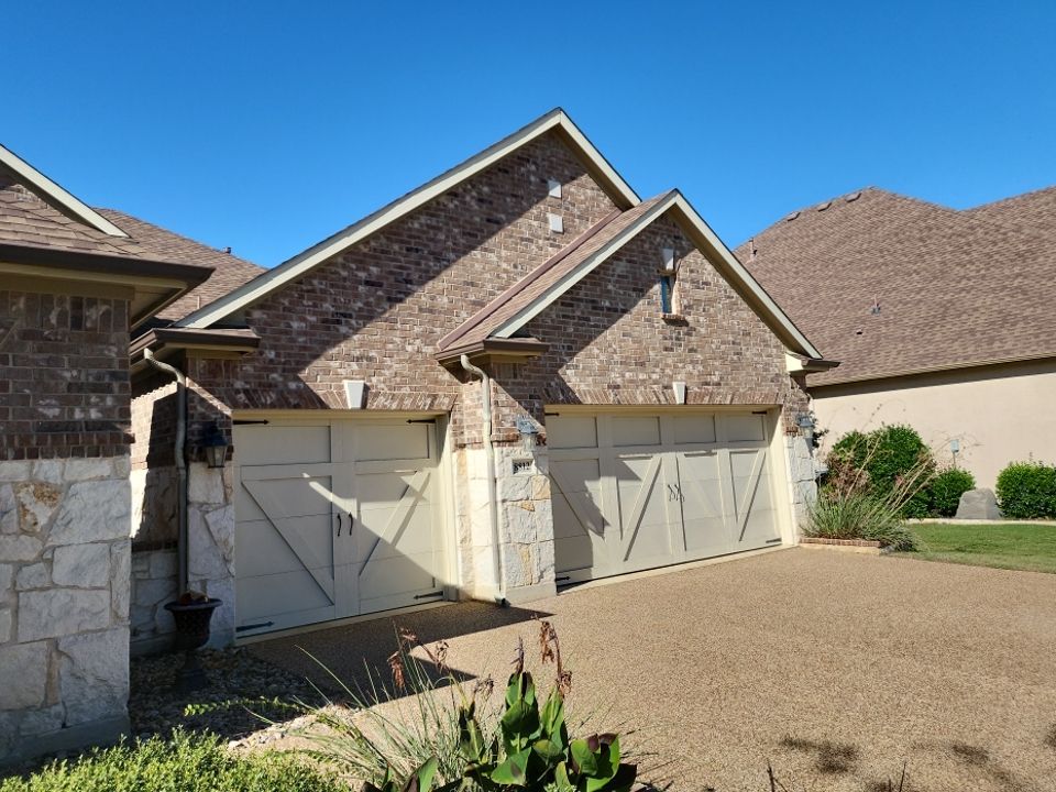 Insurance Claim Roof and Gutters using GAF Timberline HD Barkwood by Tex-Line Roofing