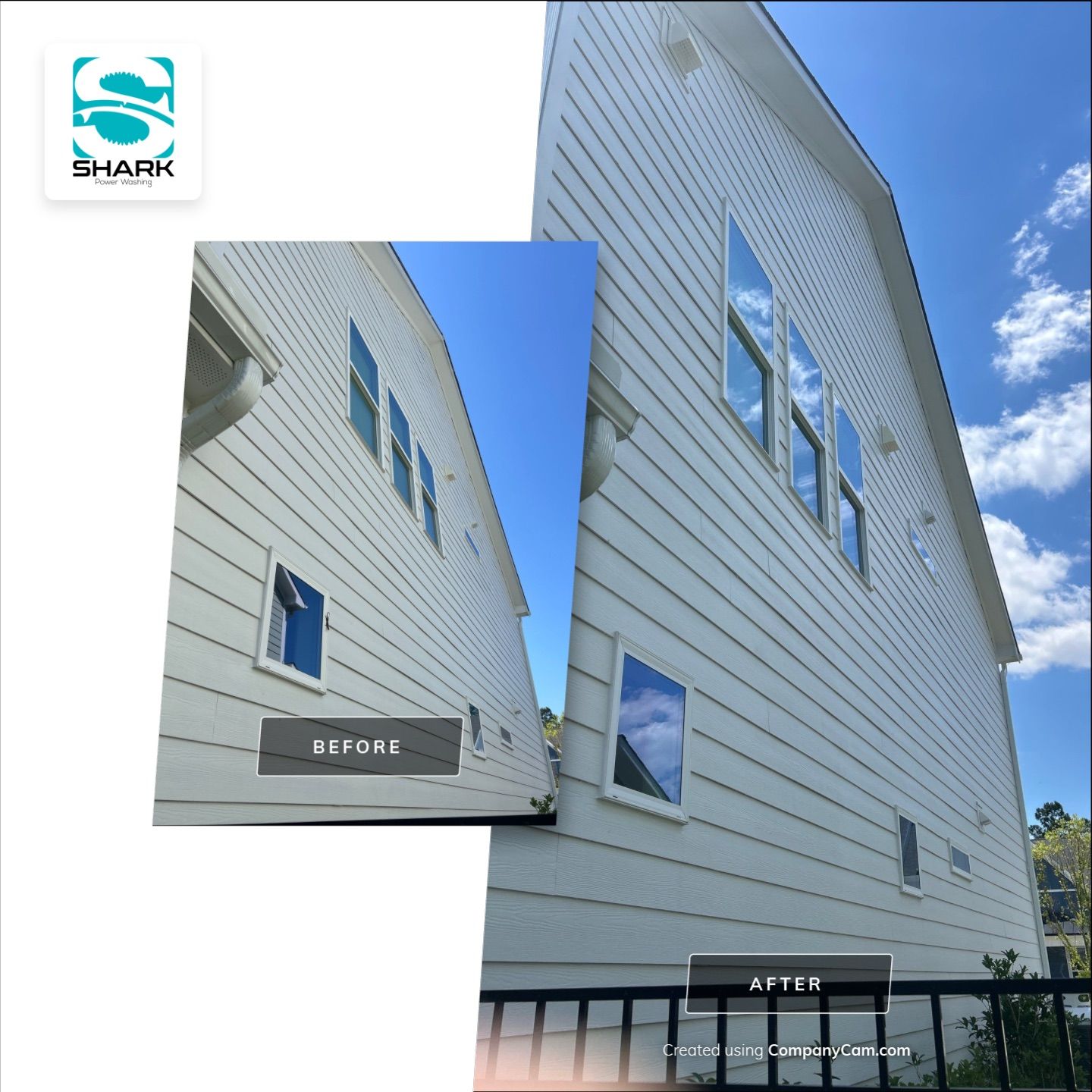 House Washing in Wilmington by Shark Power Washing