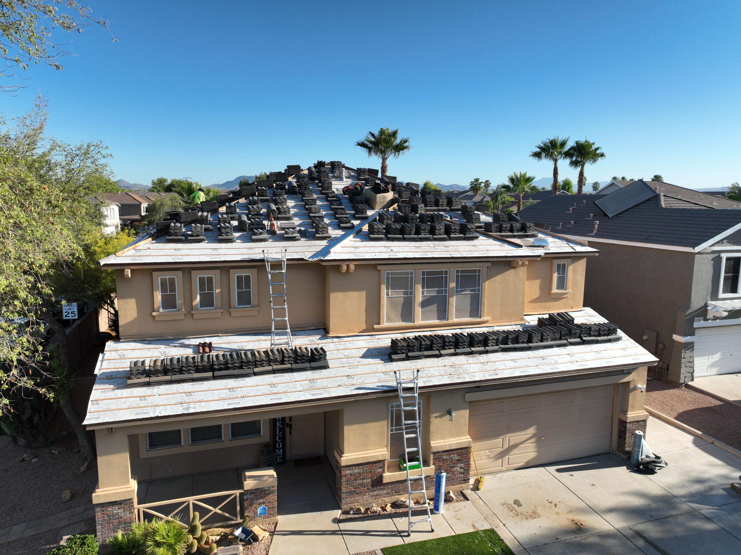 Tile Re-roof  by Mighty Dog Roofing East Valley