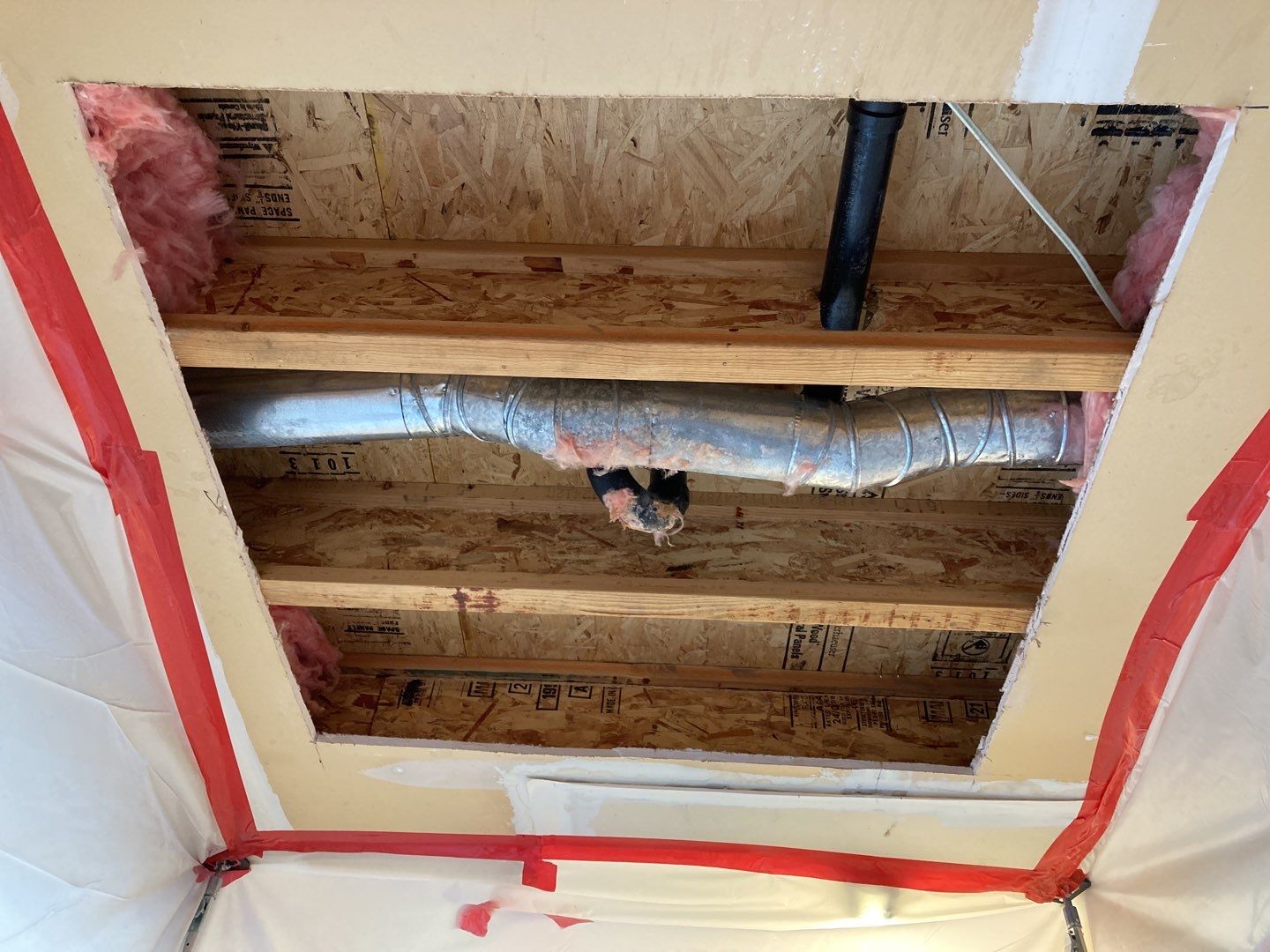 Water Damage in Garage by Accountable Home Services