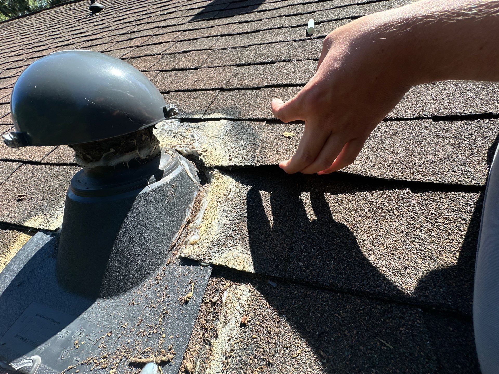Chimney Flashing & New Gutter Guards by Peak 2 Peak Services LLC