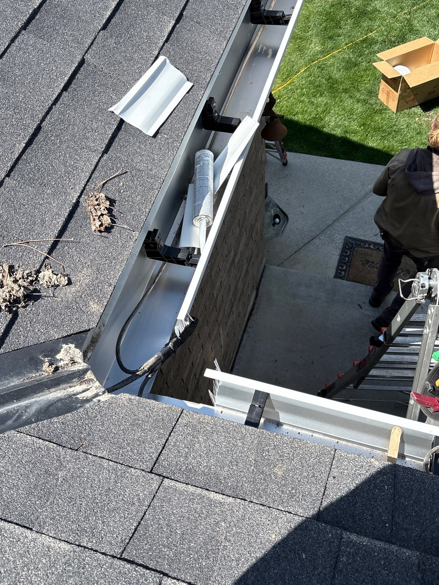 Project in Riverton by Emerald Gotcha Gutters 