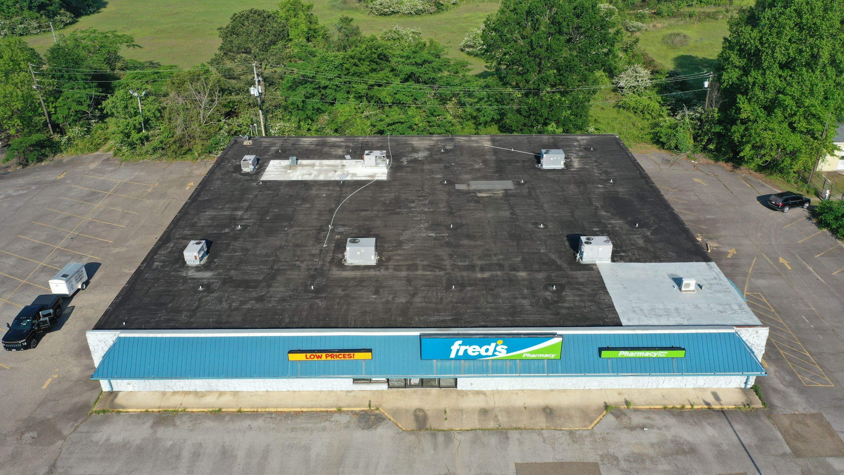 Commercial Roofing Installation using 50 mil PVC by Hostetler Roofing
