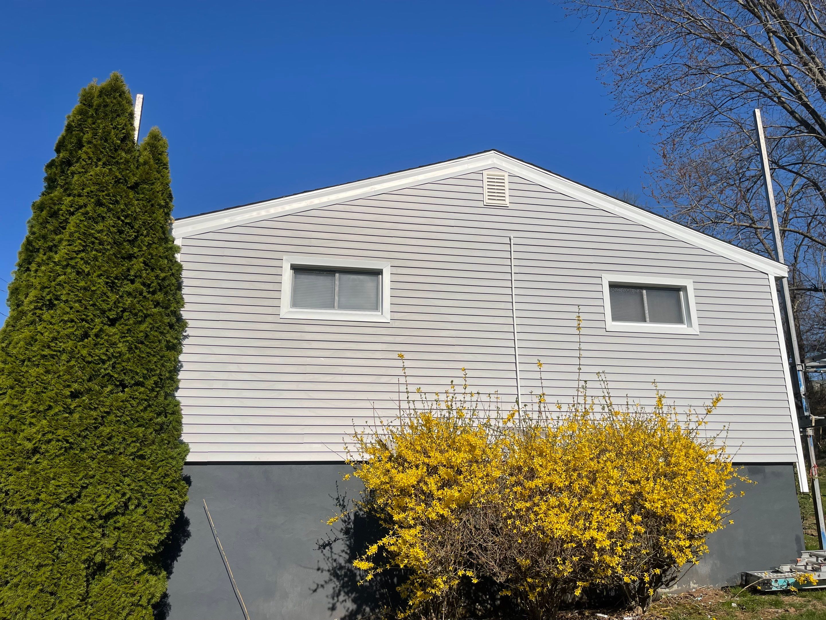 Residential Roofing Installation using Residential Roofing Installation using Owens Corning TruDefinition Duration - Quarry Gray & Sterling Gray Mainstreet siding by A Plus Exterior