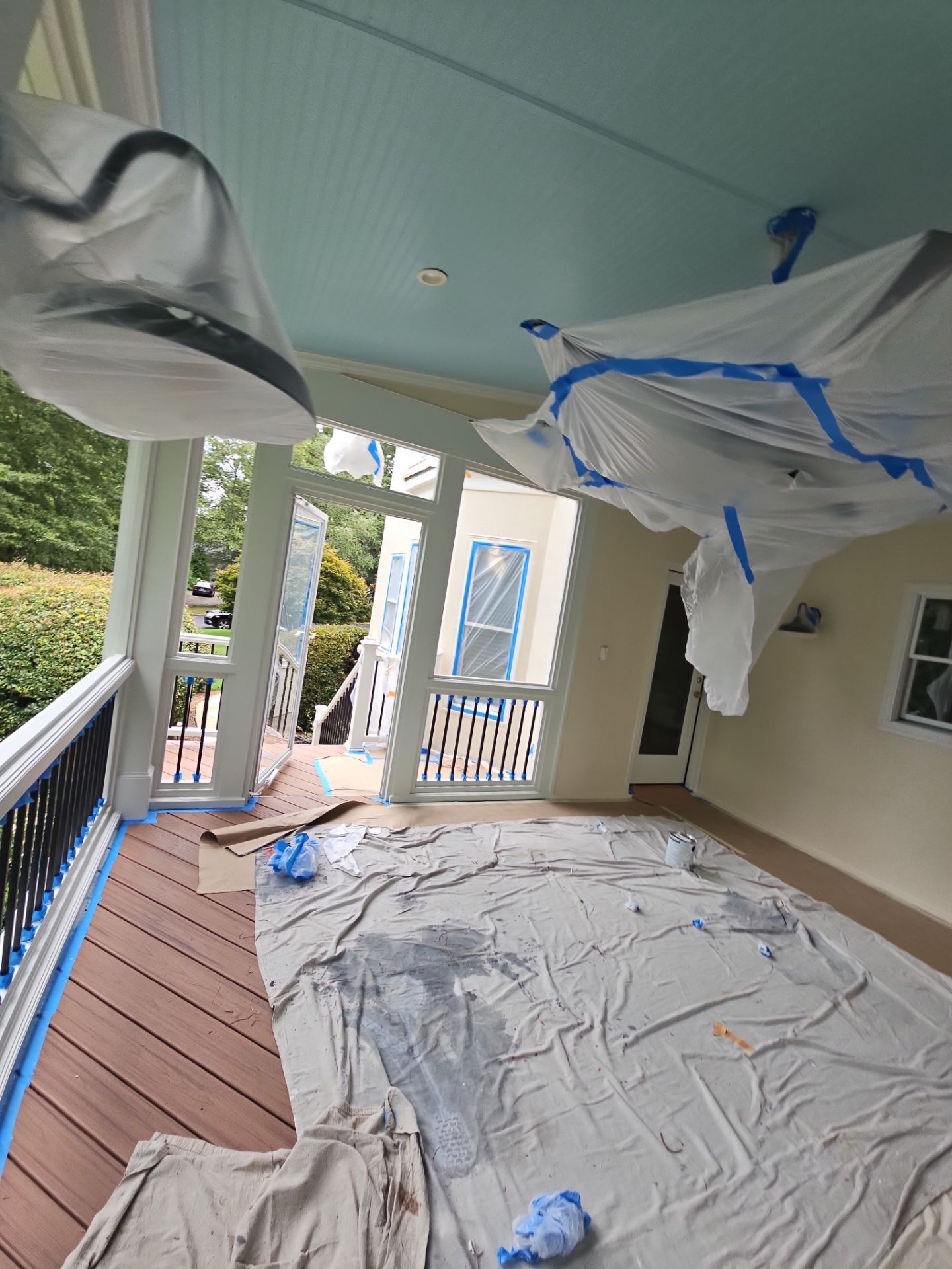 Exterior Transformation in Jonhs Creek by Atlanta's Paint Doctor