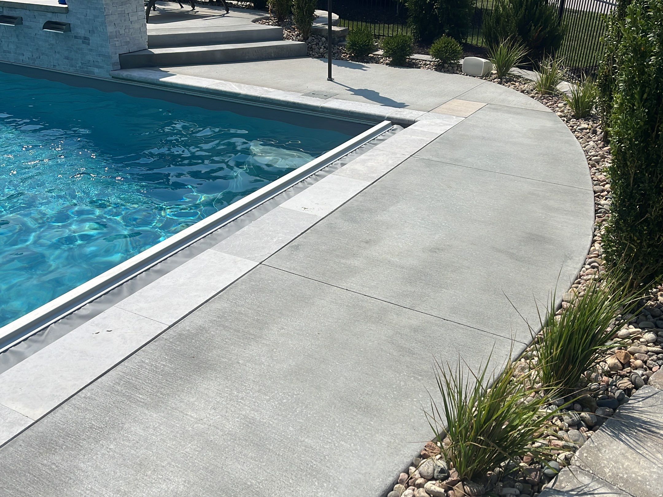 New Pool Overlay - Overland Park, KS by Big Red Decorative Concrete, LLC