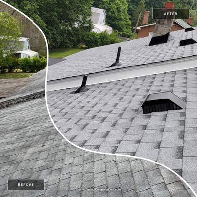 Roof Installation using IKO Cambridge