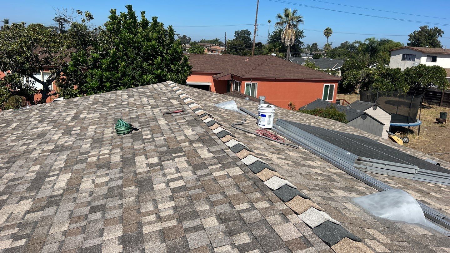 Partial Roof Replacement in Lemon Grove by Reliable Roofing San Diego Inc.