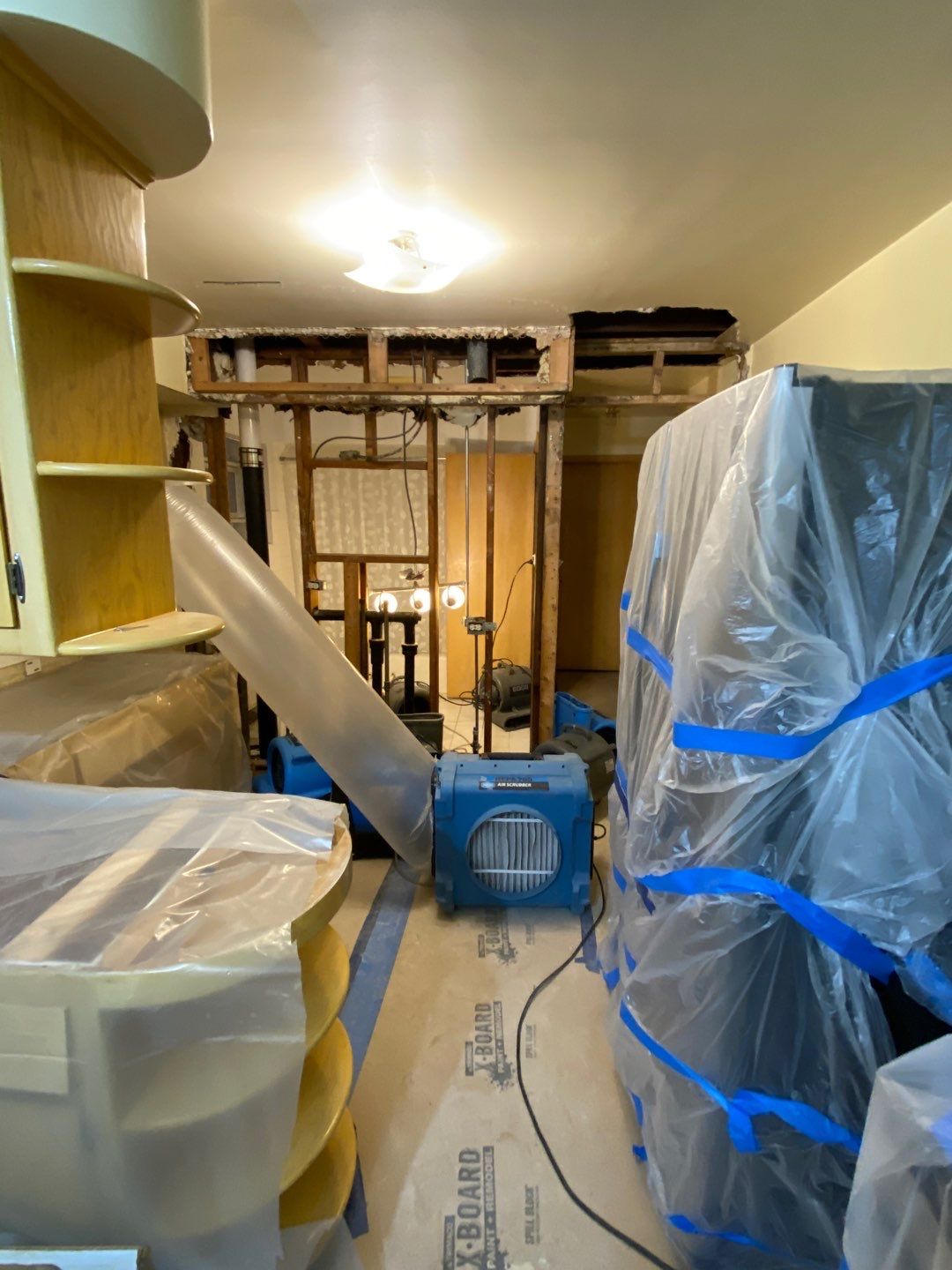 Sewage Pipe Break in the Attic by Chicagoland Water Medics