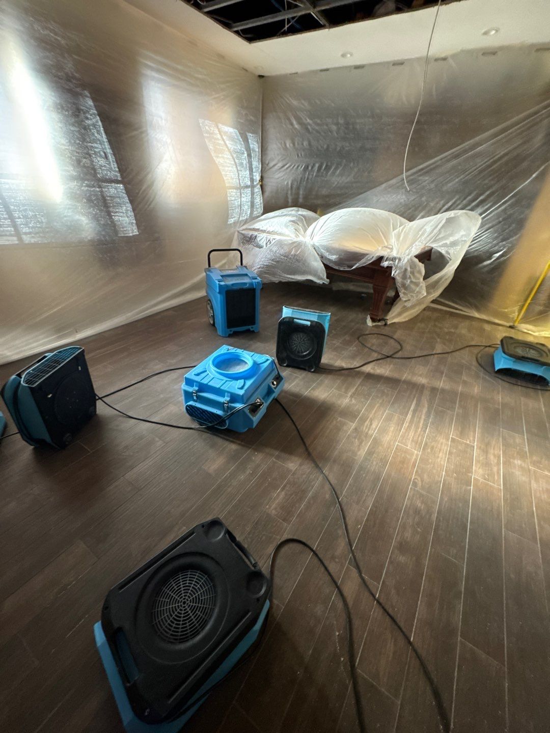 Project in Bloomfield Hills by EzDry Water Mitigation & Property Restoration