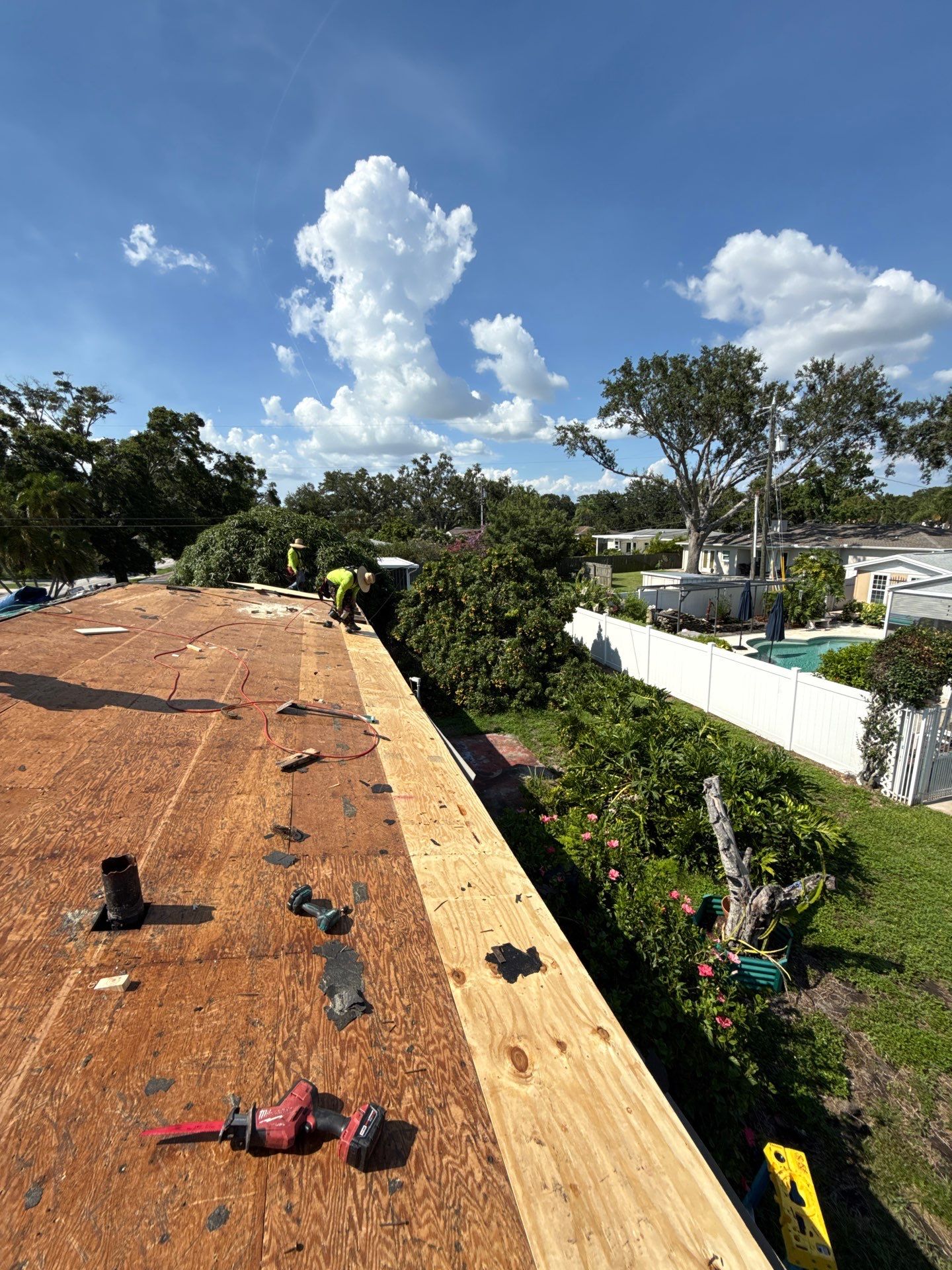 Project in St. Petersburg 33713 by Mitchell Roofing Company LLC 