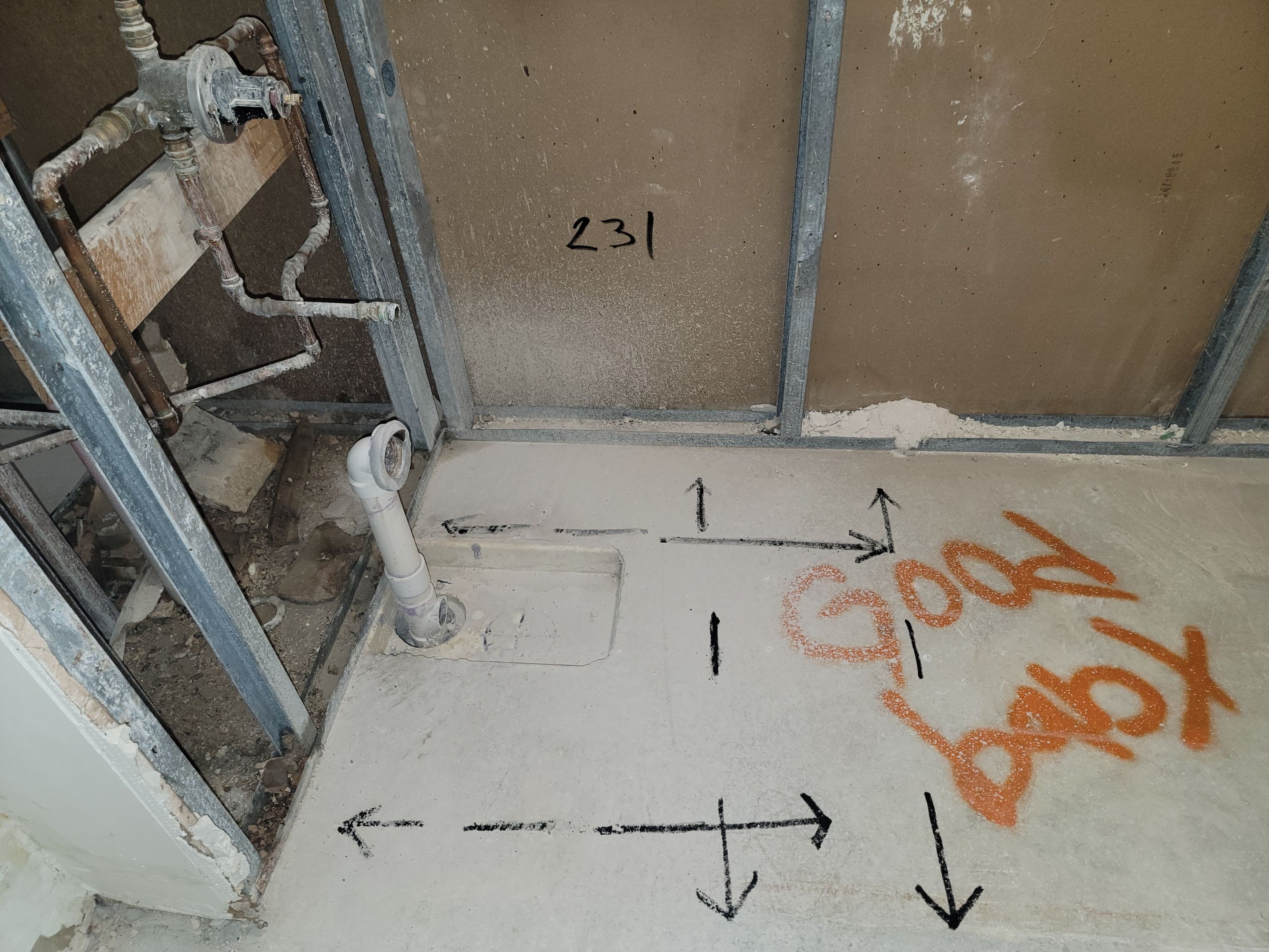 Concrete Scan for Plumbing Work by Alsip Locating Service, LLC