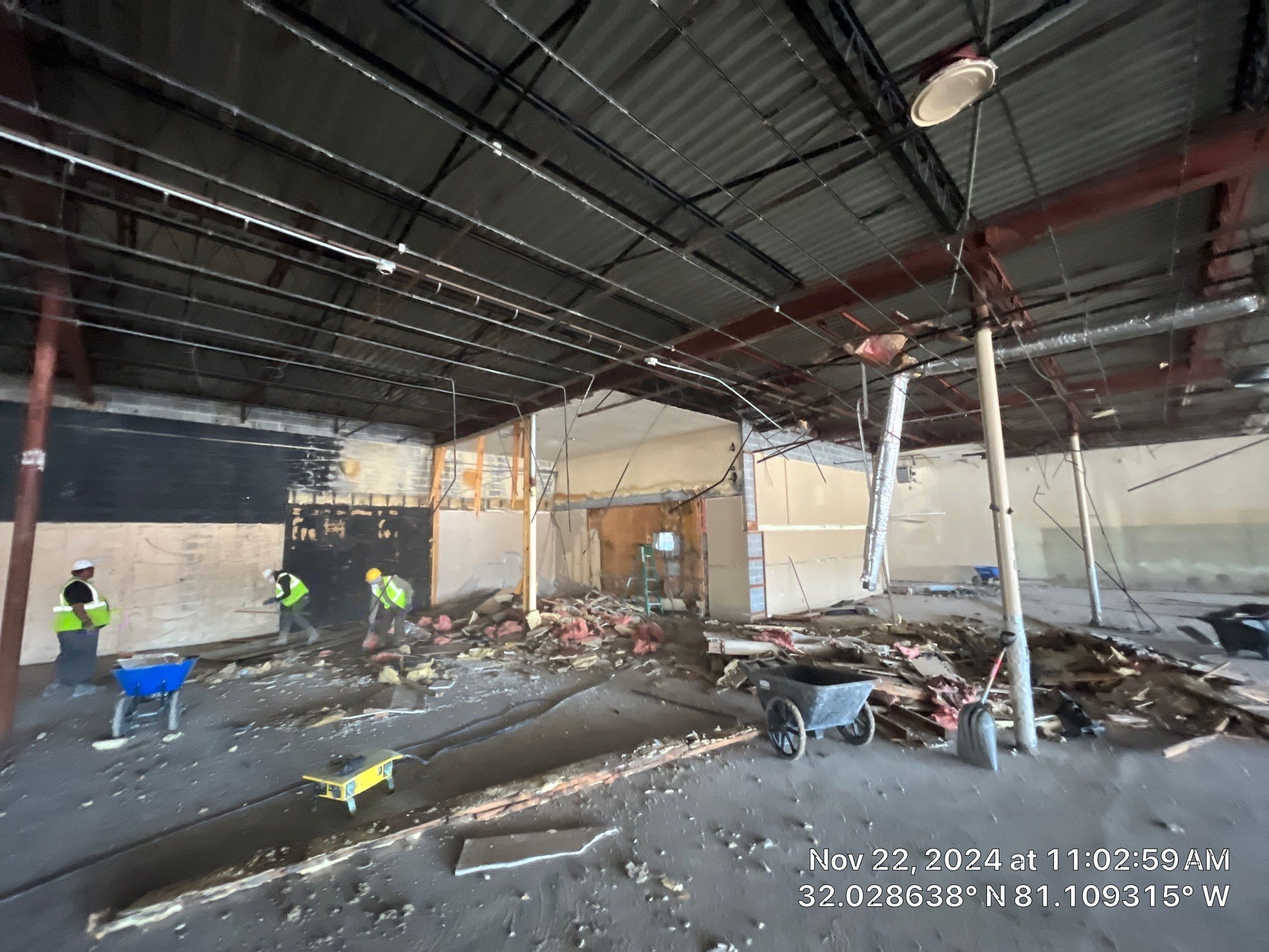 Commercial Interior Selective Demolition by EAS Environmental, LLC.