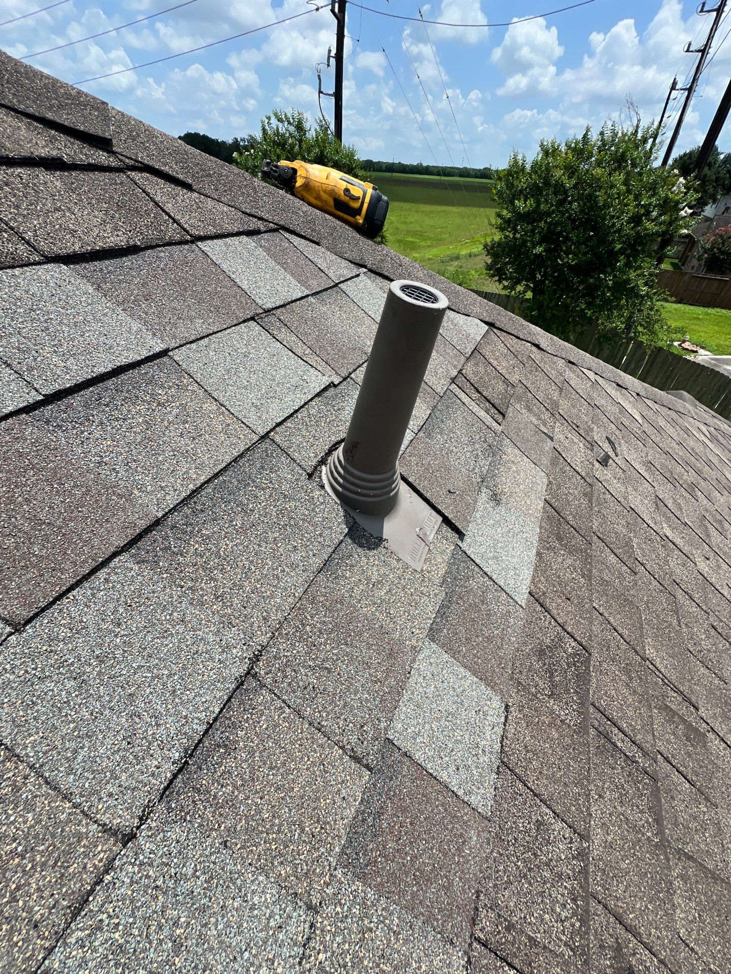 Hail Damage using Owen's Corning Duration (Lifetime) Shingles by Roof Repair Company