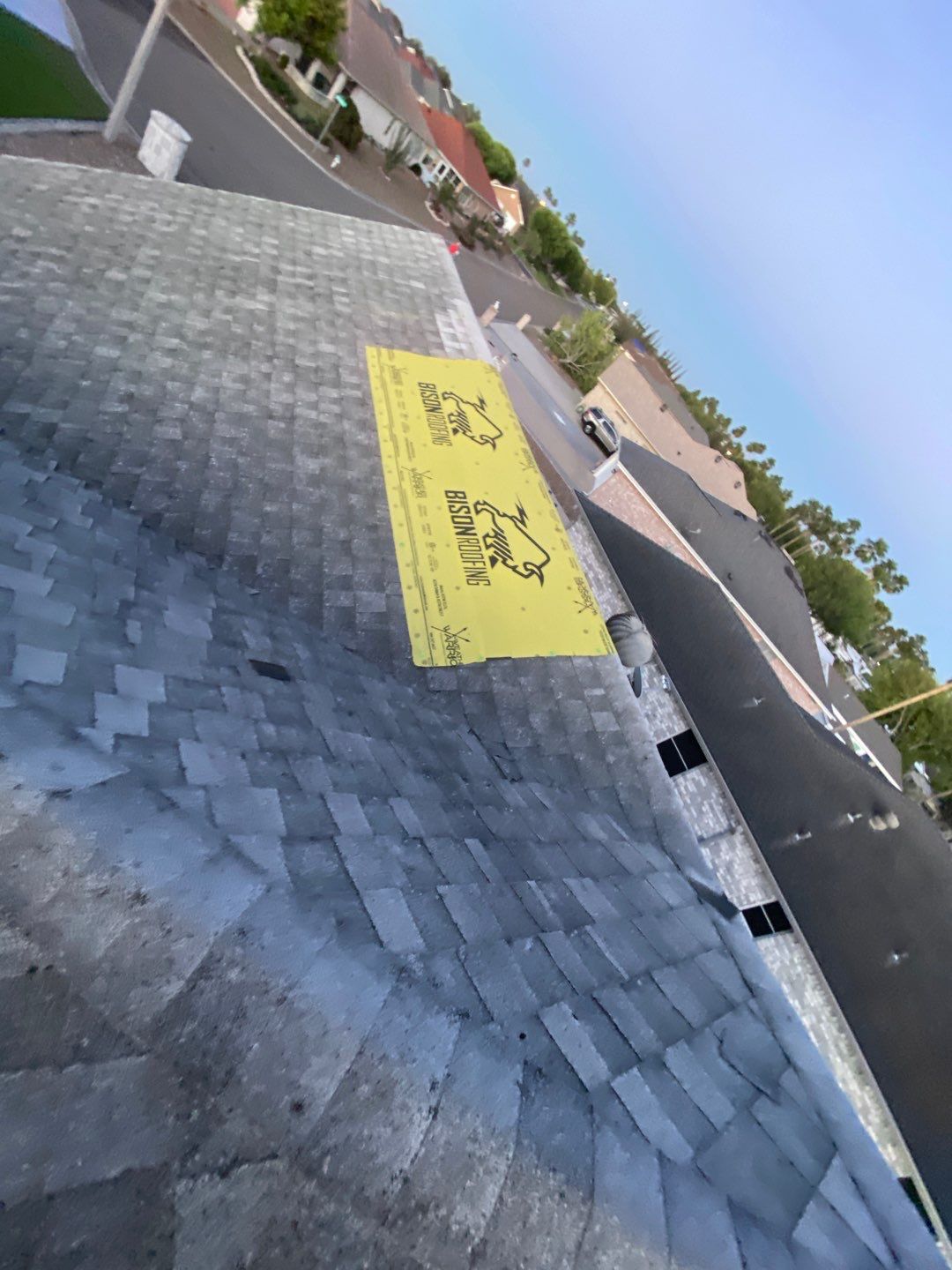 Mission Roof Project  by Bison Roofing  