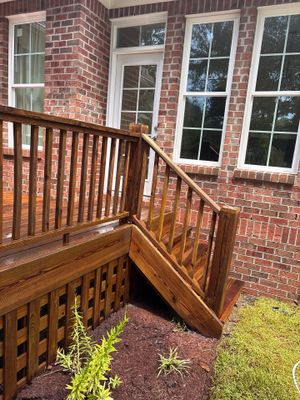 Deck using Wood Sealant